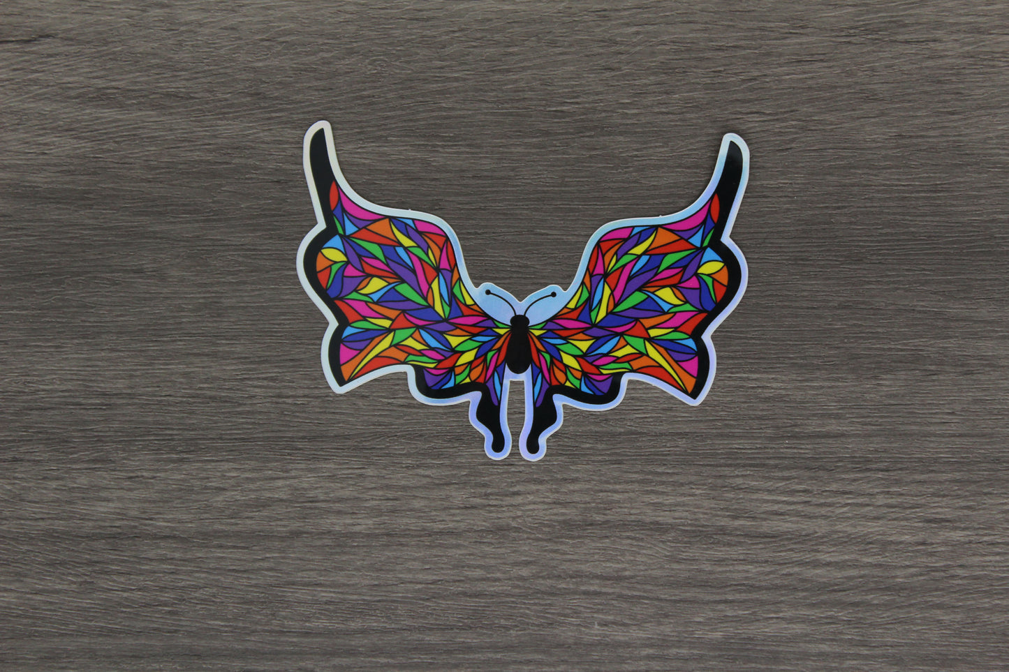 Holographic Butterfly Sticker