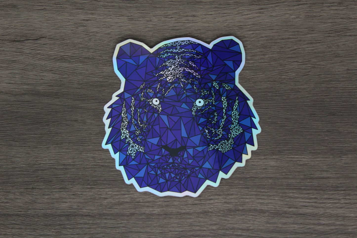 Holographic Tiger Sticker