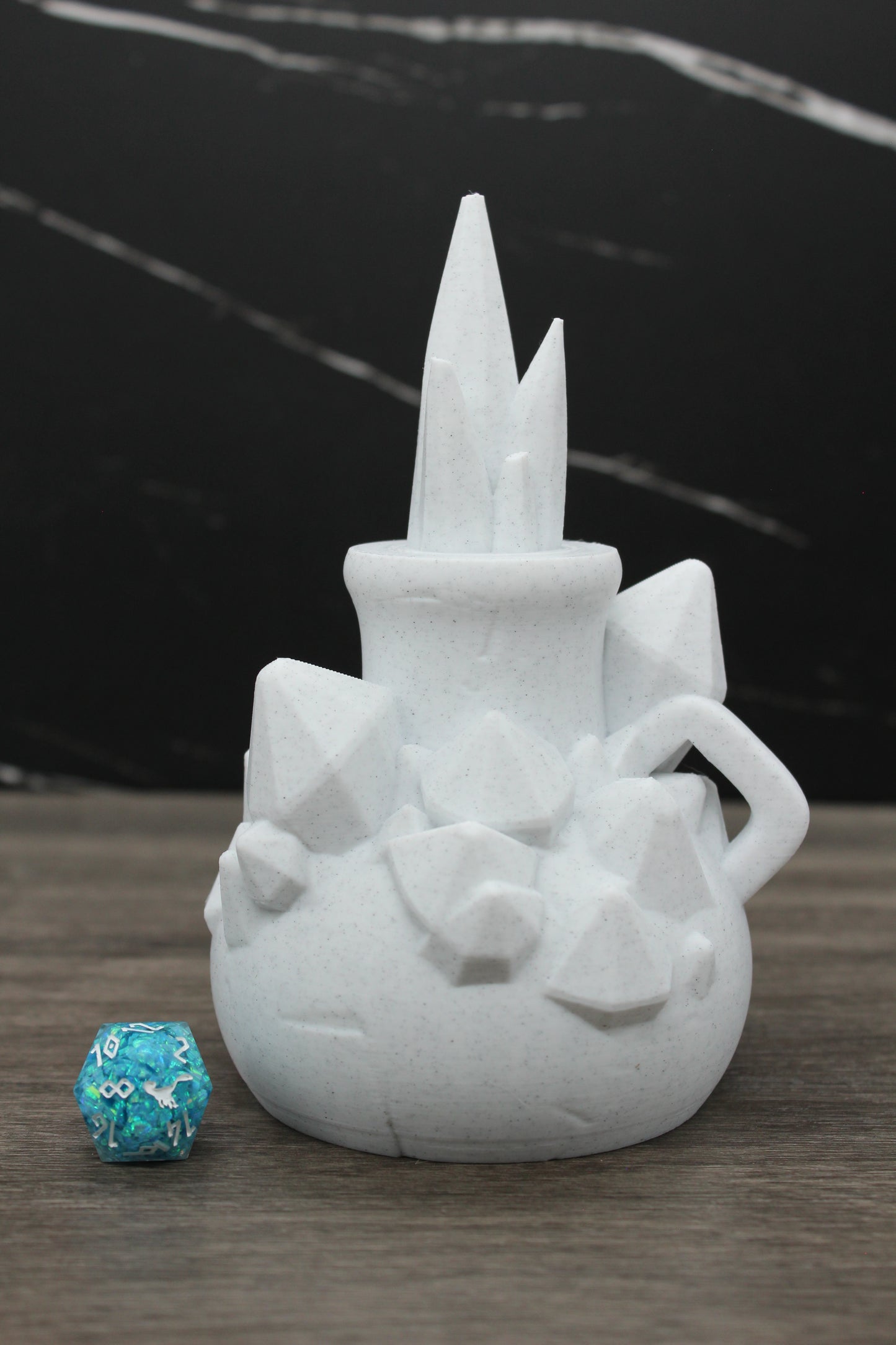 Overgrown Crystal Bottle C