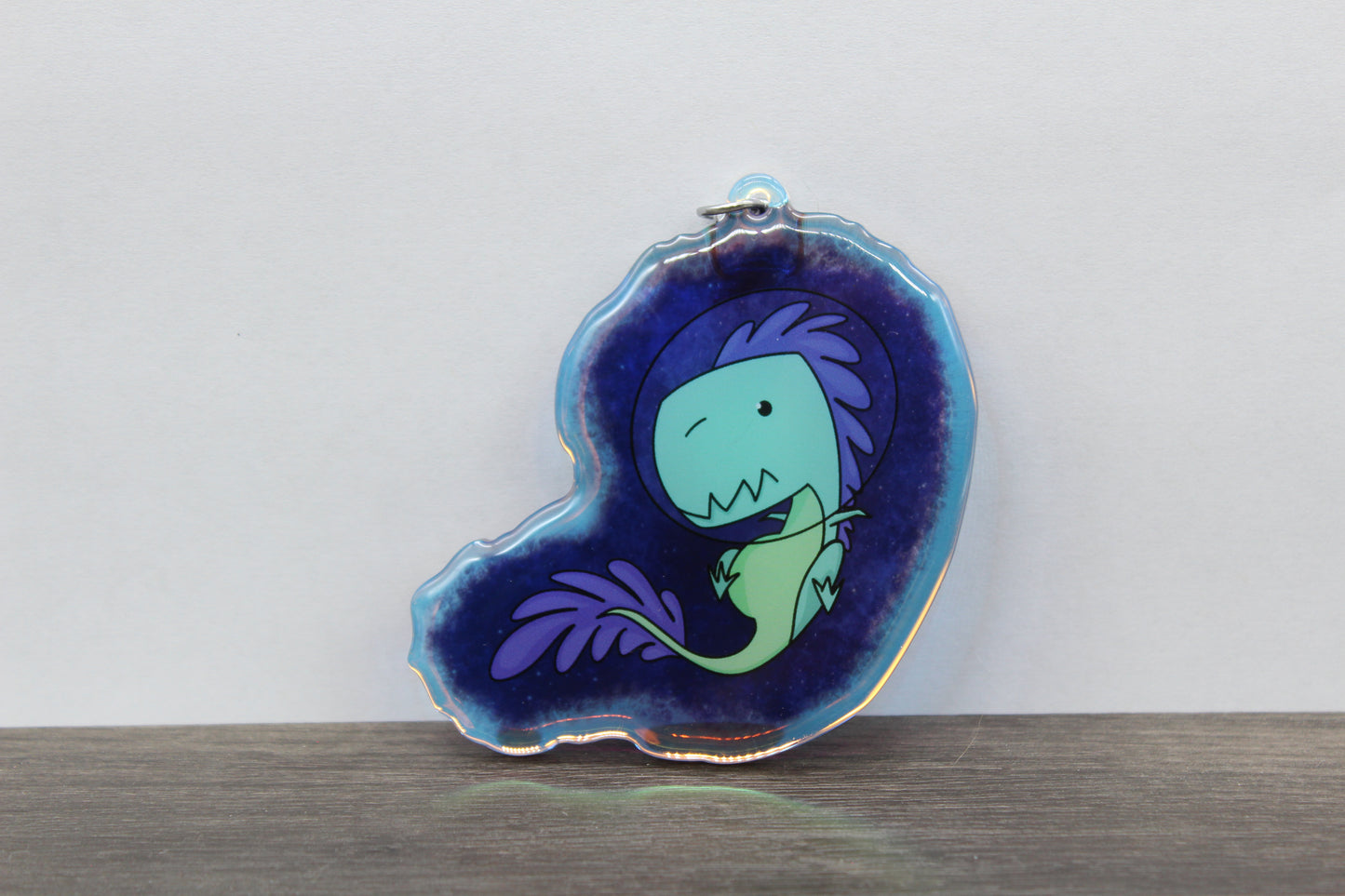 Space Raptor Keychain