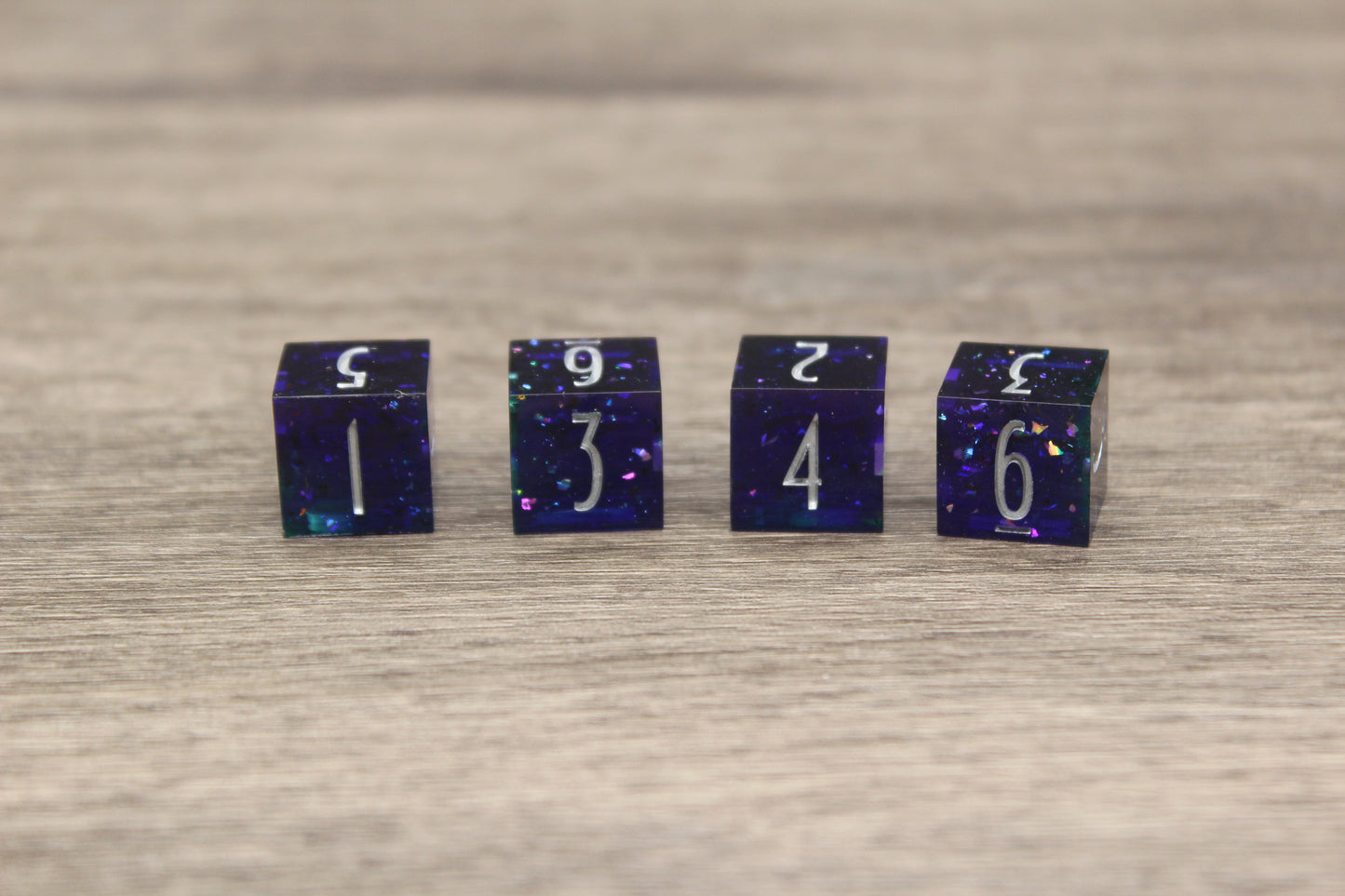 Mystic Night 4 Piece D6 Set