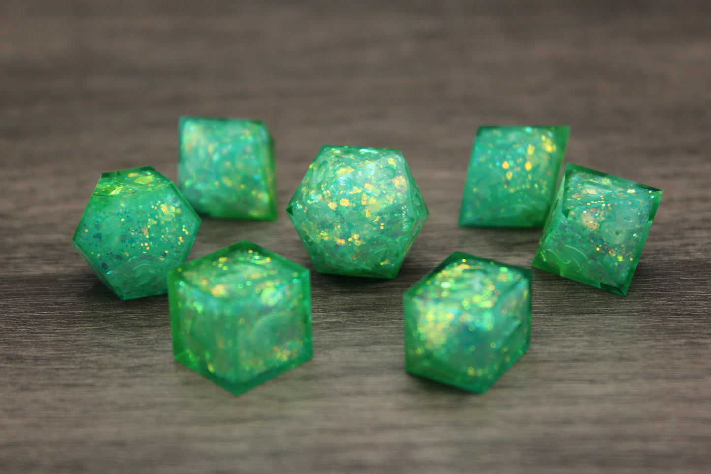 Raw Mystic Meadow Dice Set