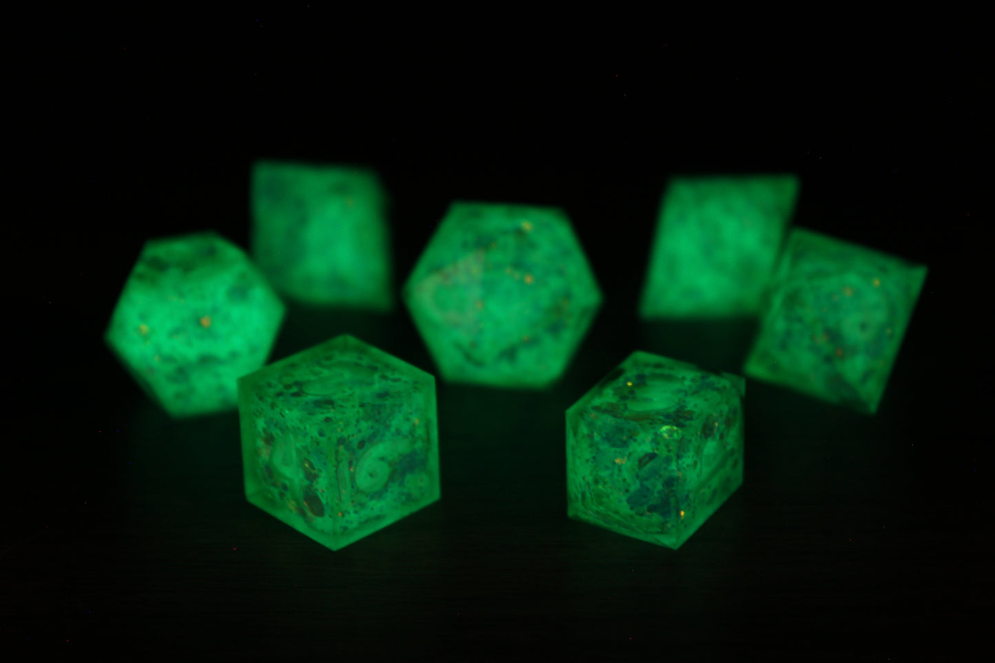 Raw Mystic Meadow Dice Set