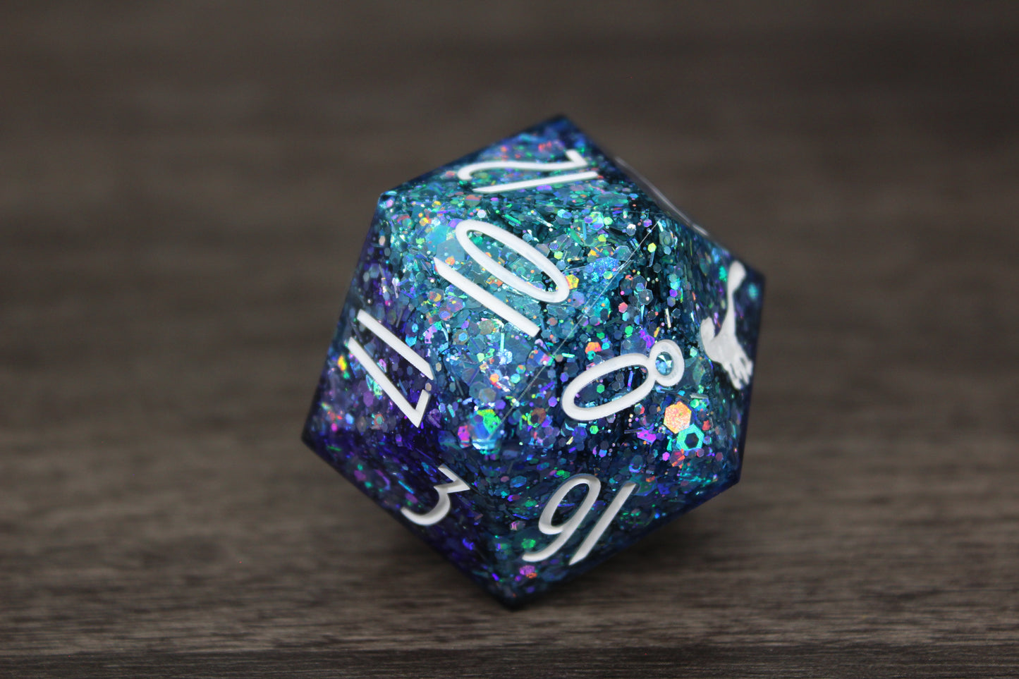 Blue Sparkle 40mm D20