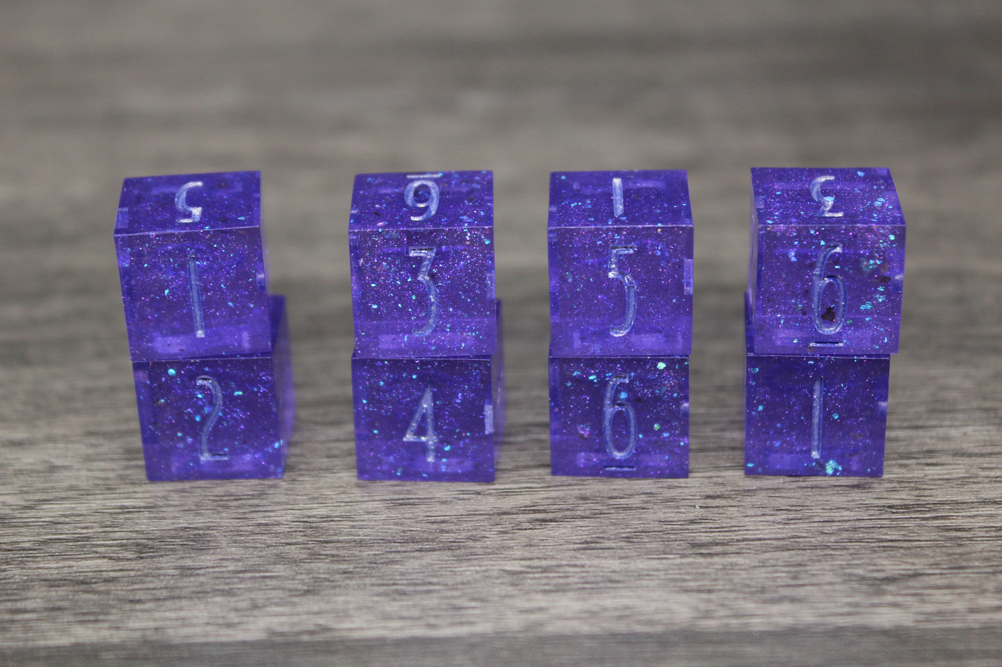 Purple Haze 8 Piece D6 Set