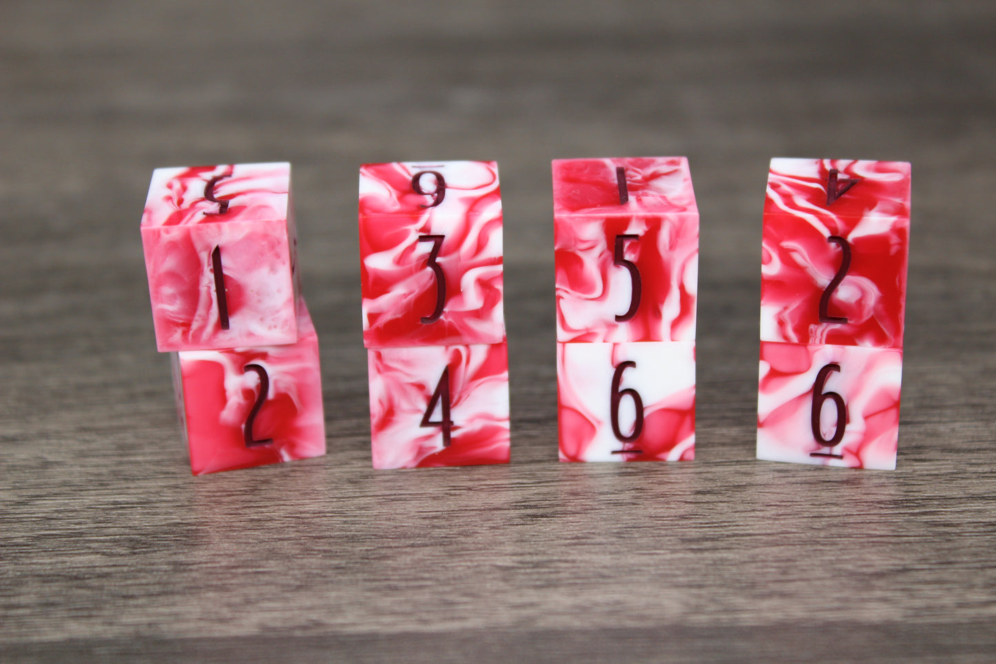 Frozen Fear 8 Piece D6 Set