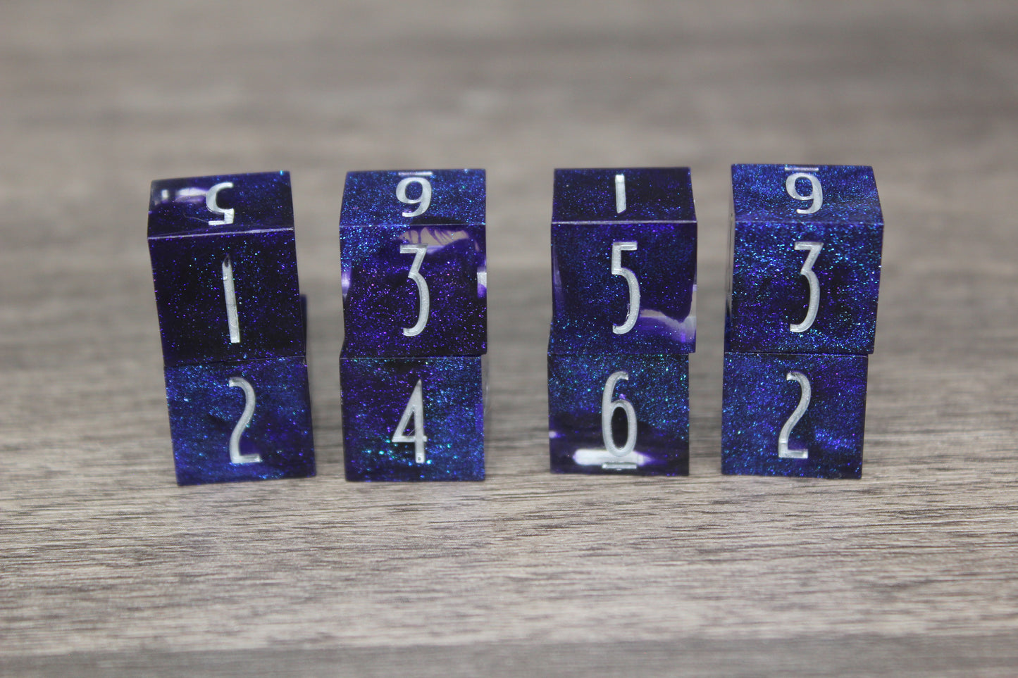 Cosmic Clouds 8 Piece D6 Set