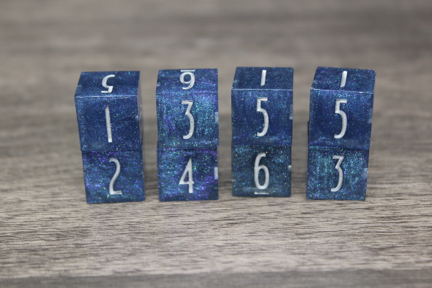 Shining Waters 8 Piece D6 Set