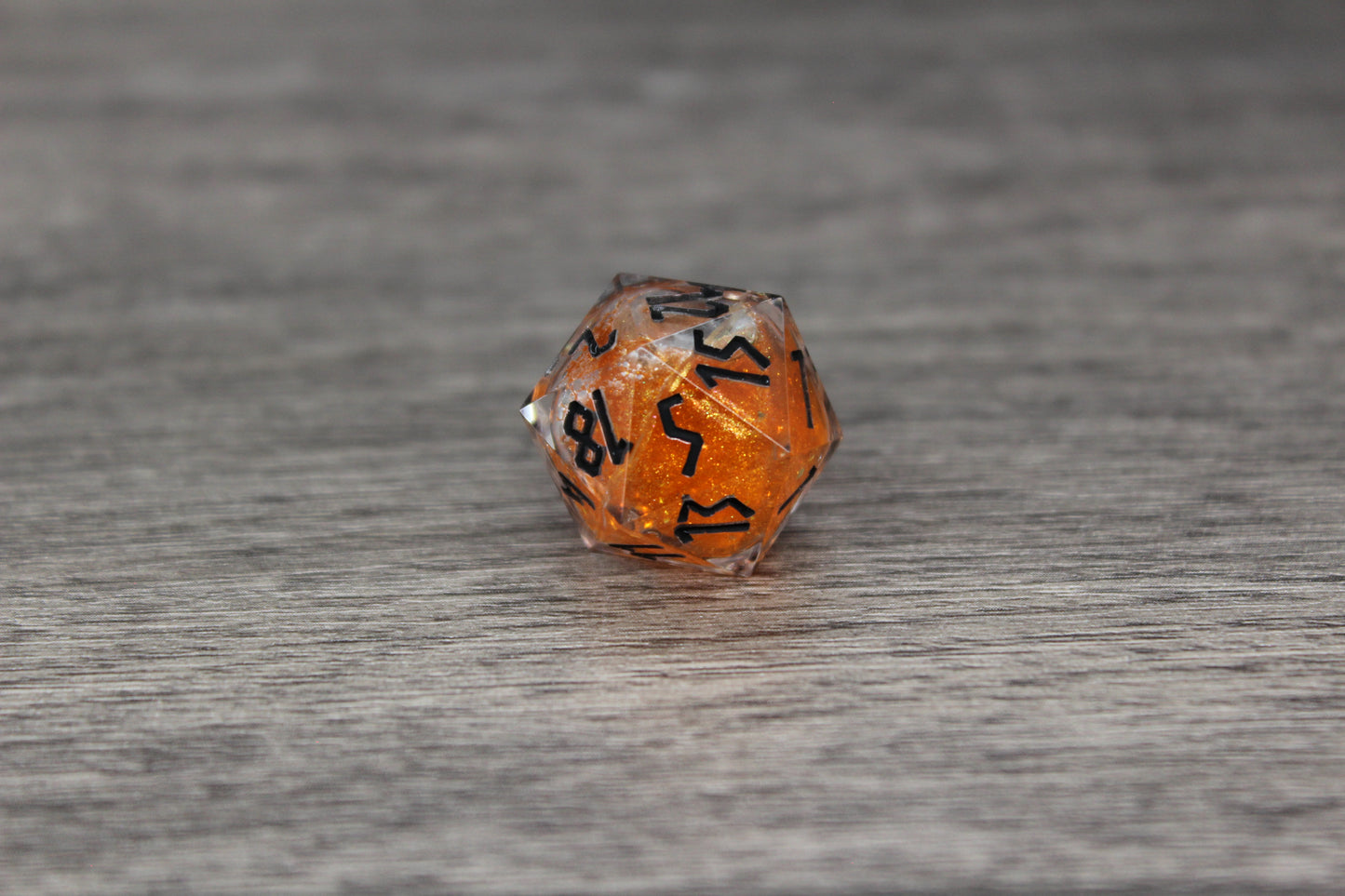 Orange Swirl Liquid Core 20mm D20