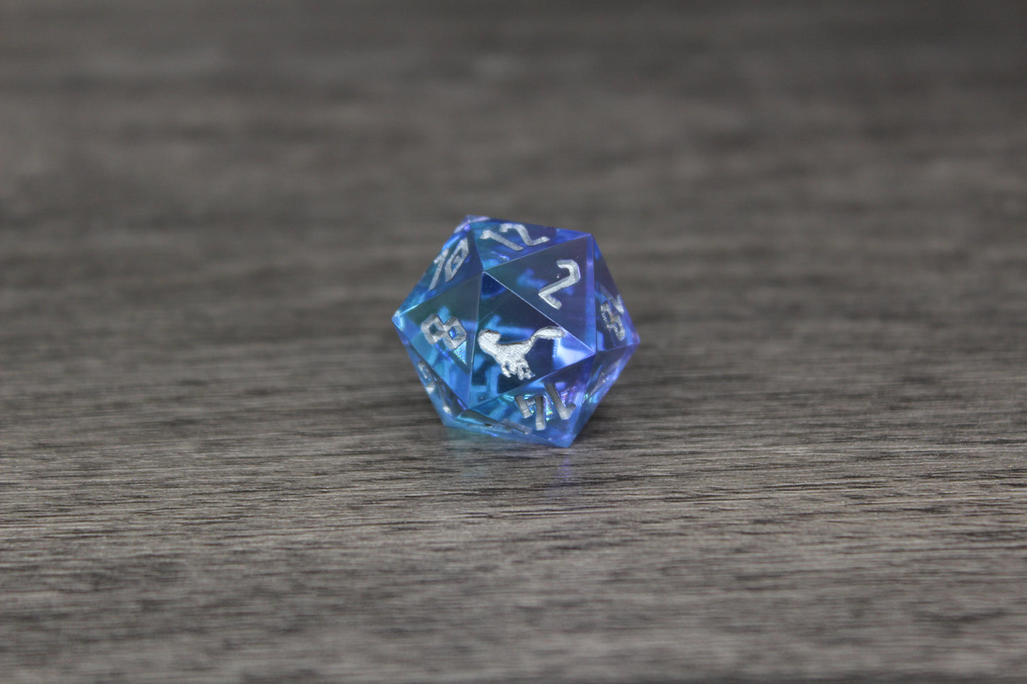 Clear Blue 20mm D20