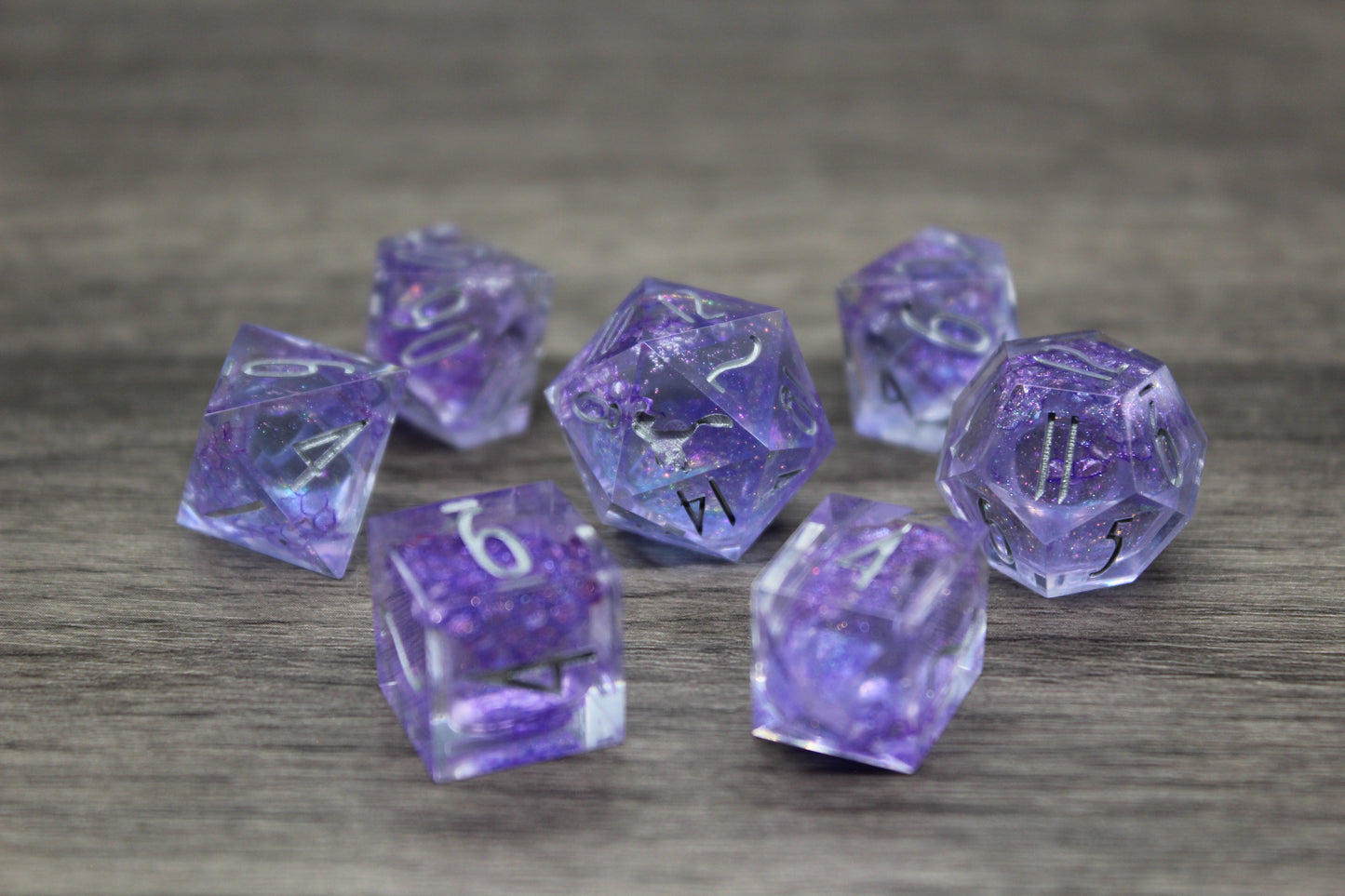 Cosmic Dragon Liquid Core Dice Set
