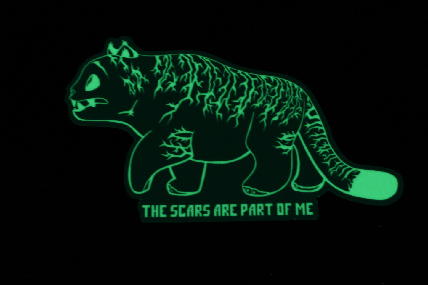 Scars Sticker