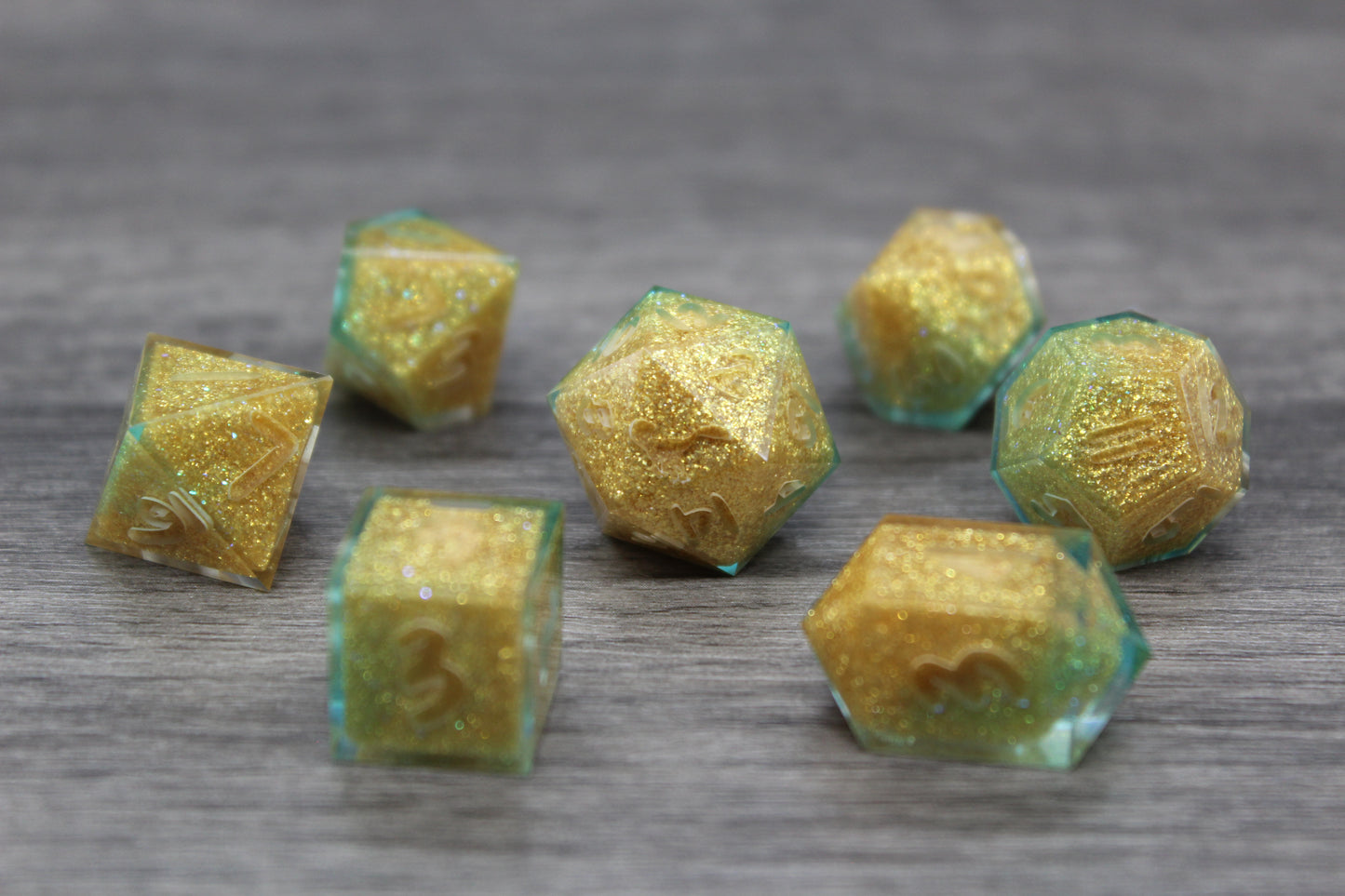Raw Beach Waves Dice Set