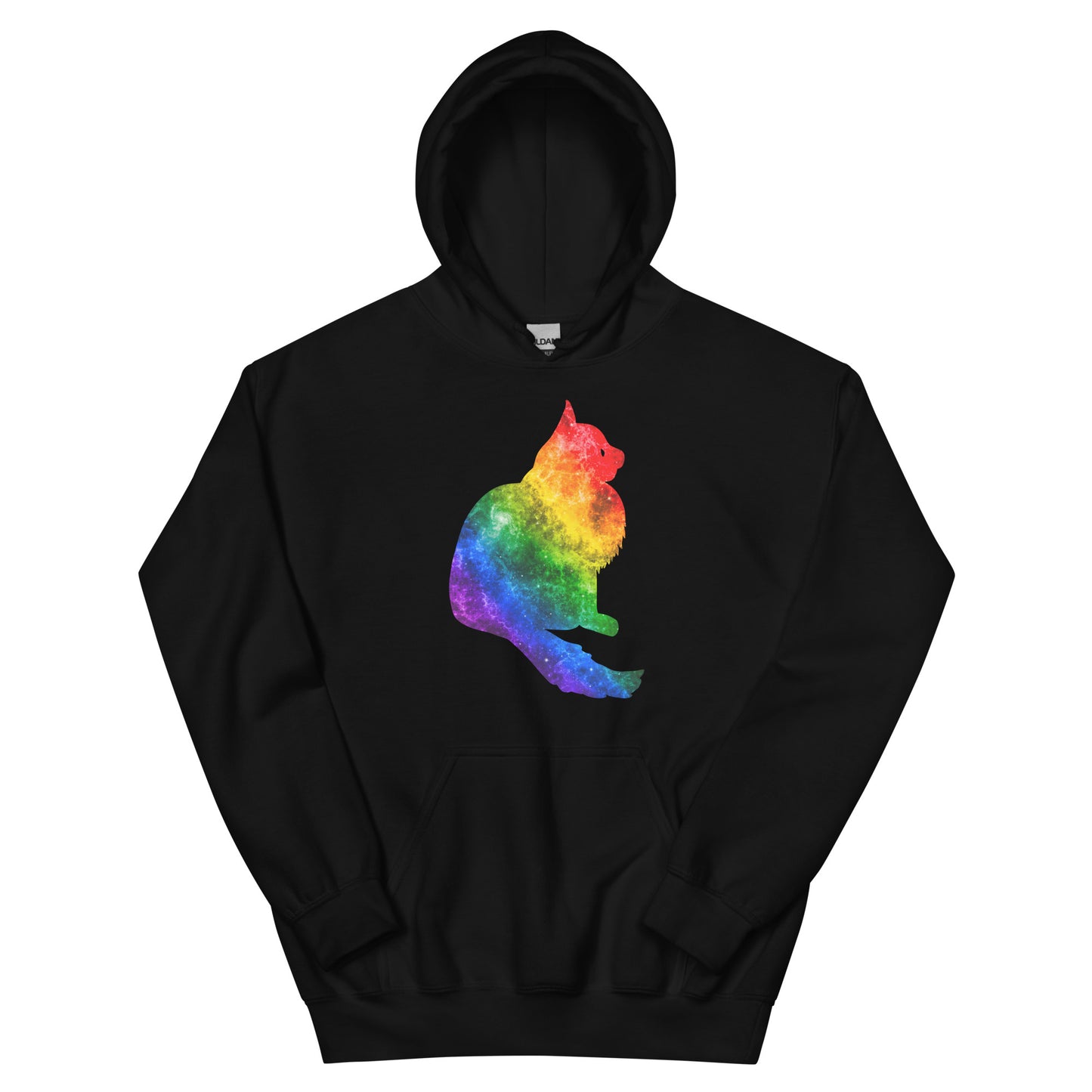Rainbow Bridge Cat Unisex Hoodie