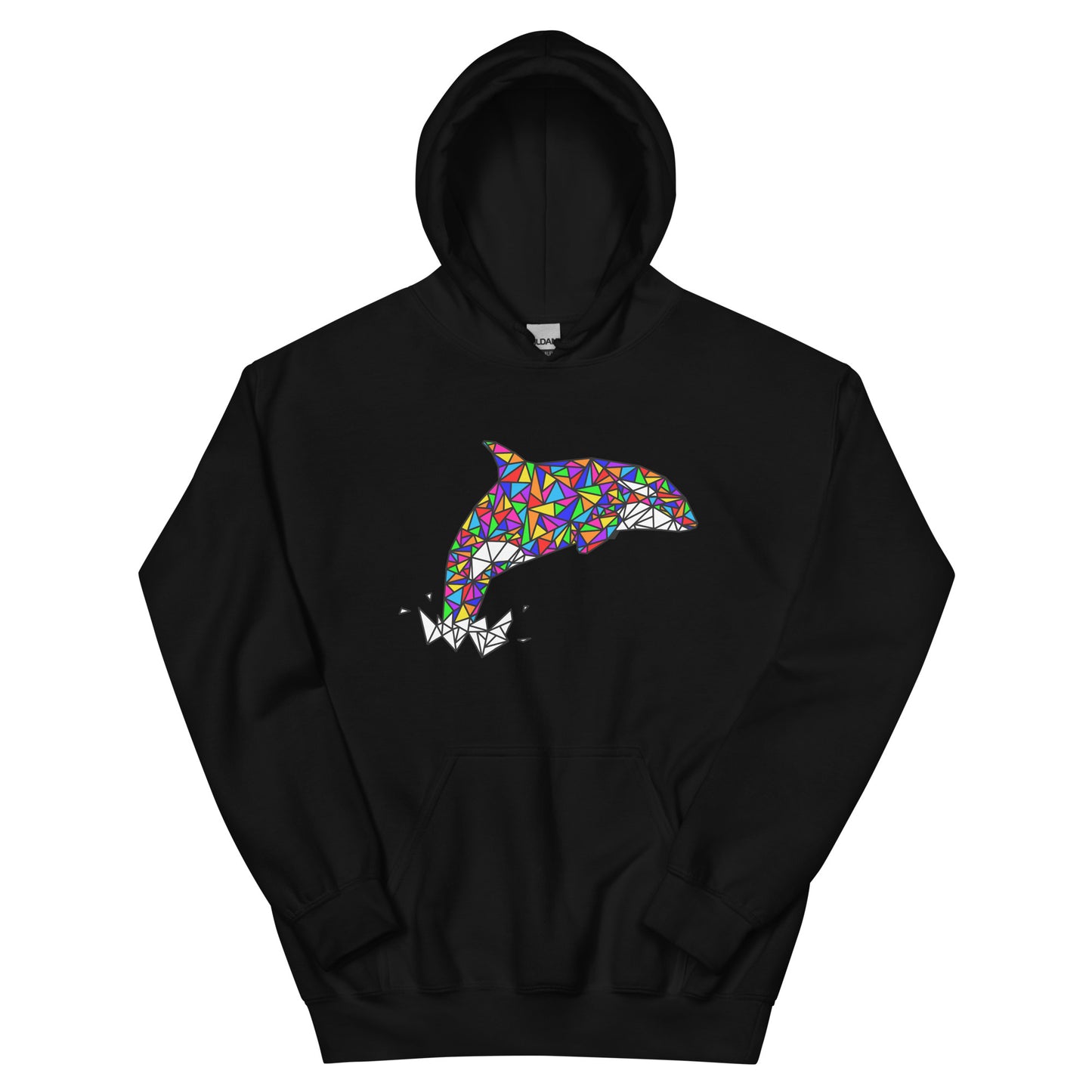 Rainbow Orca Unisex Hoodie