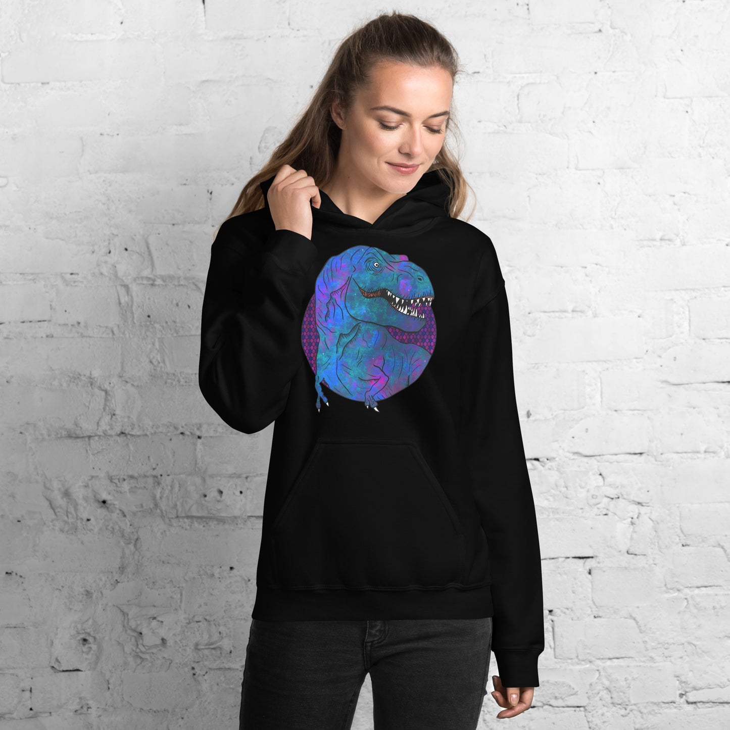 Blue/Purple Trex Unisex Hoodie
