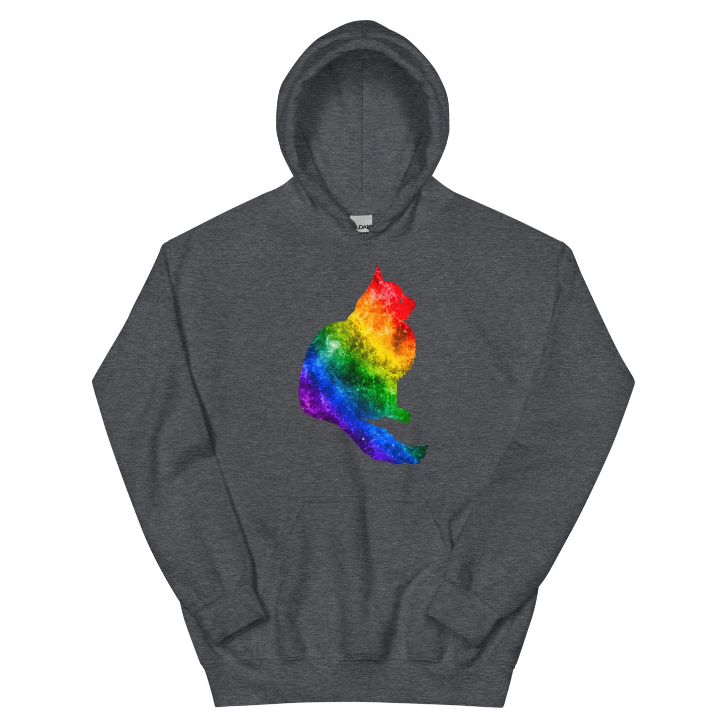 Rainbow Bridge Cat Unisex Hoodie