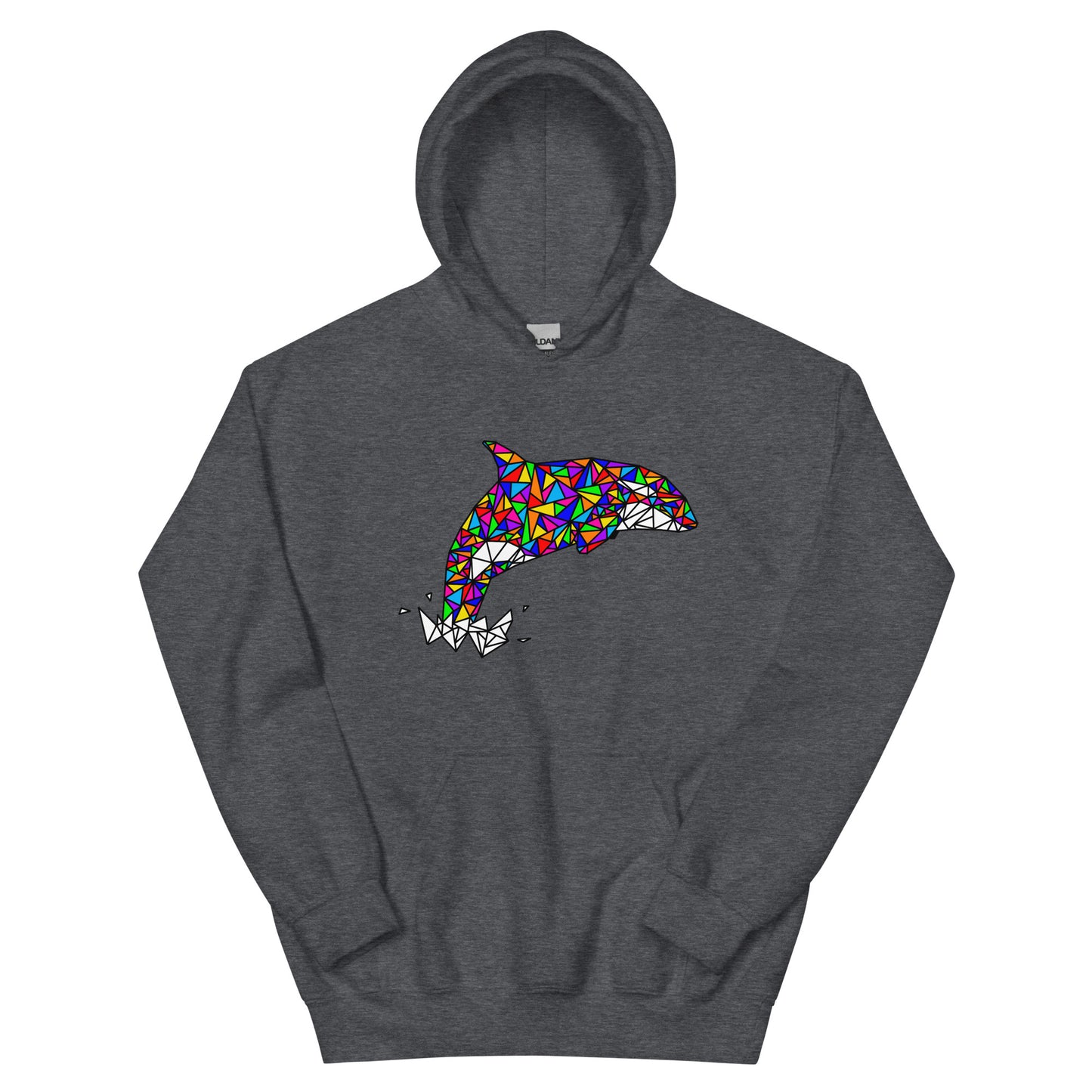Rainbow Orca Unisex Hoodie