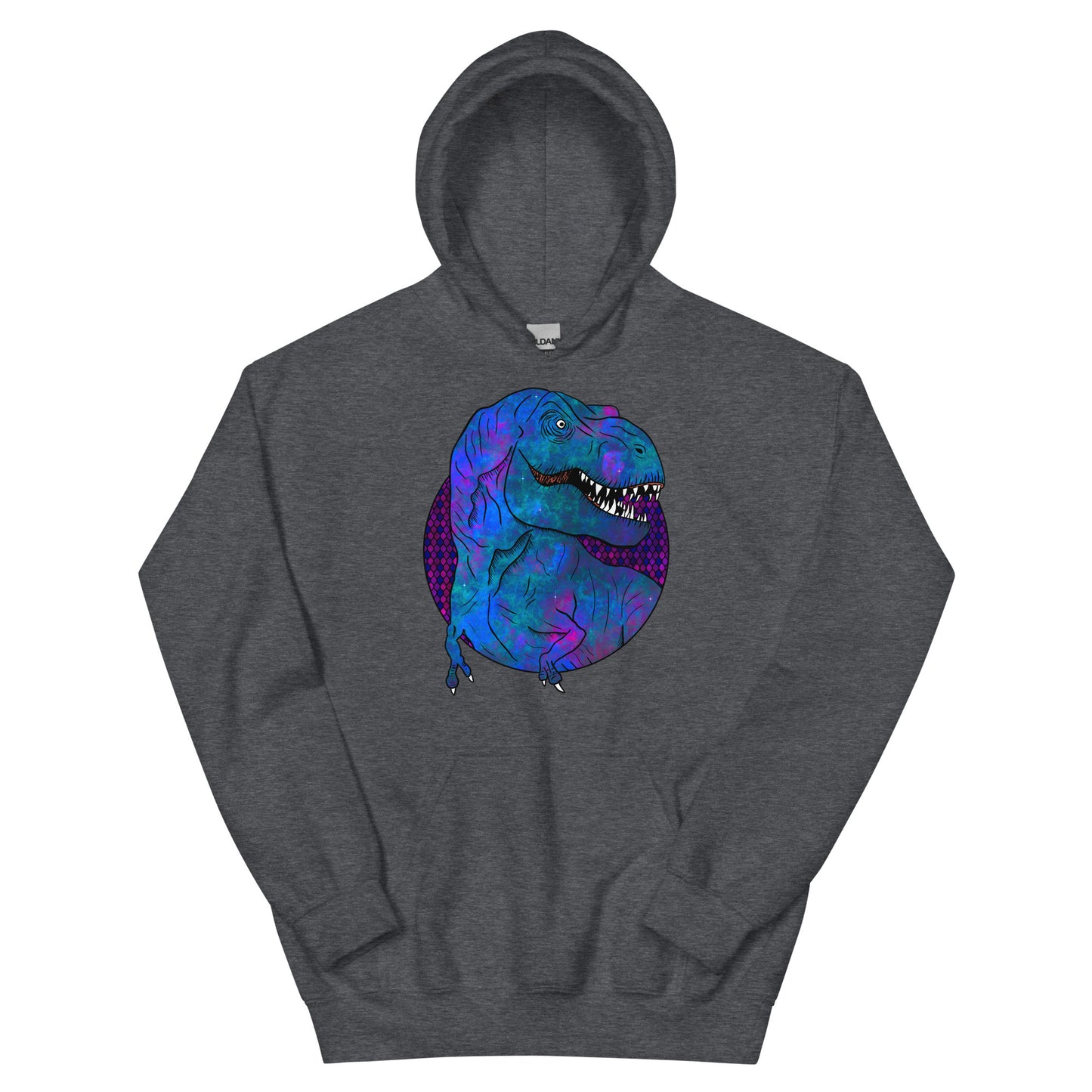 Blue/Purple Trex Unisex Hoodie