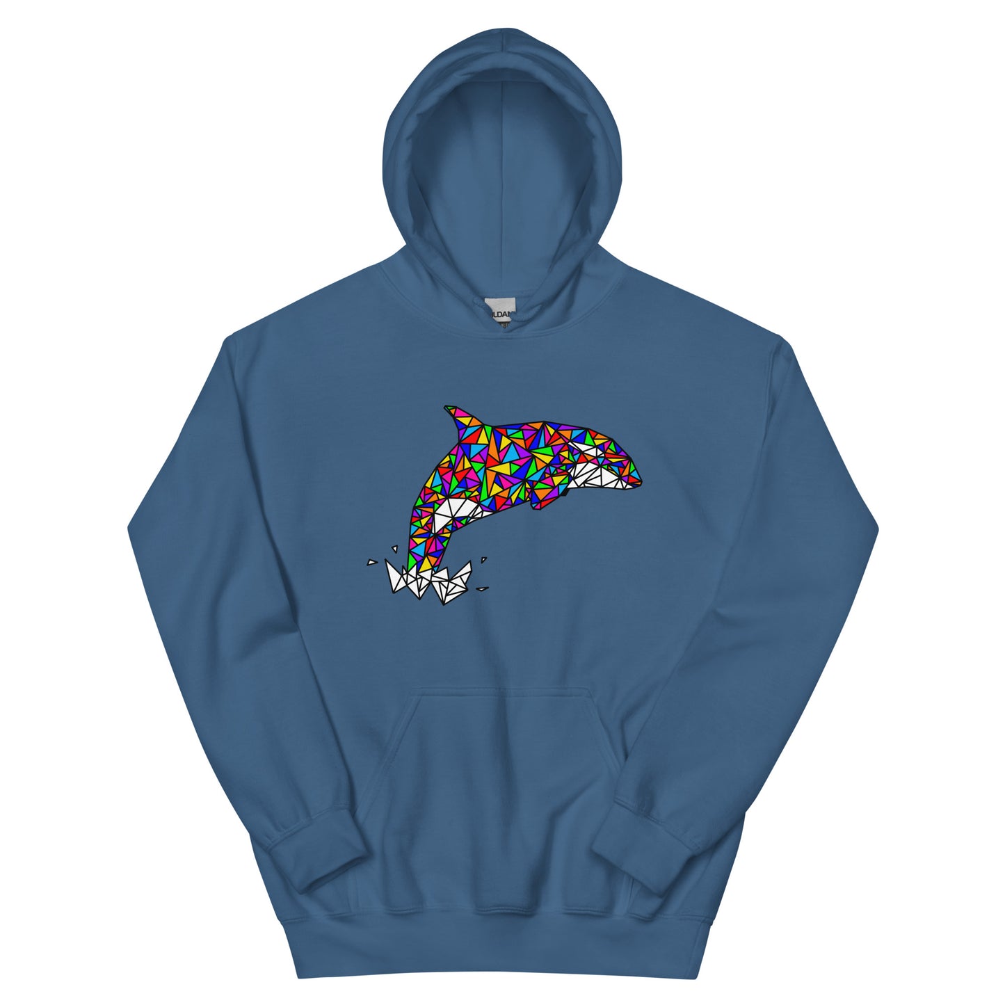 Rainbow Orca Unisex Hoodie