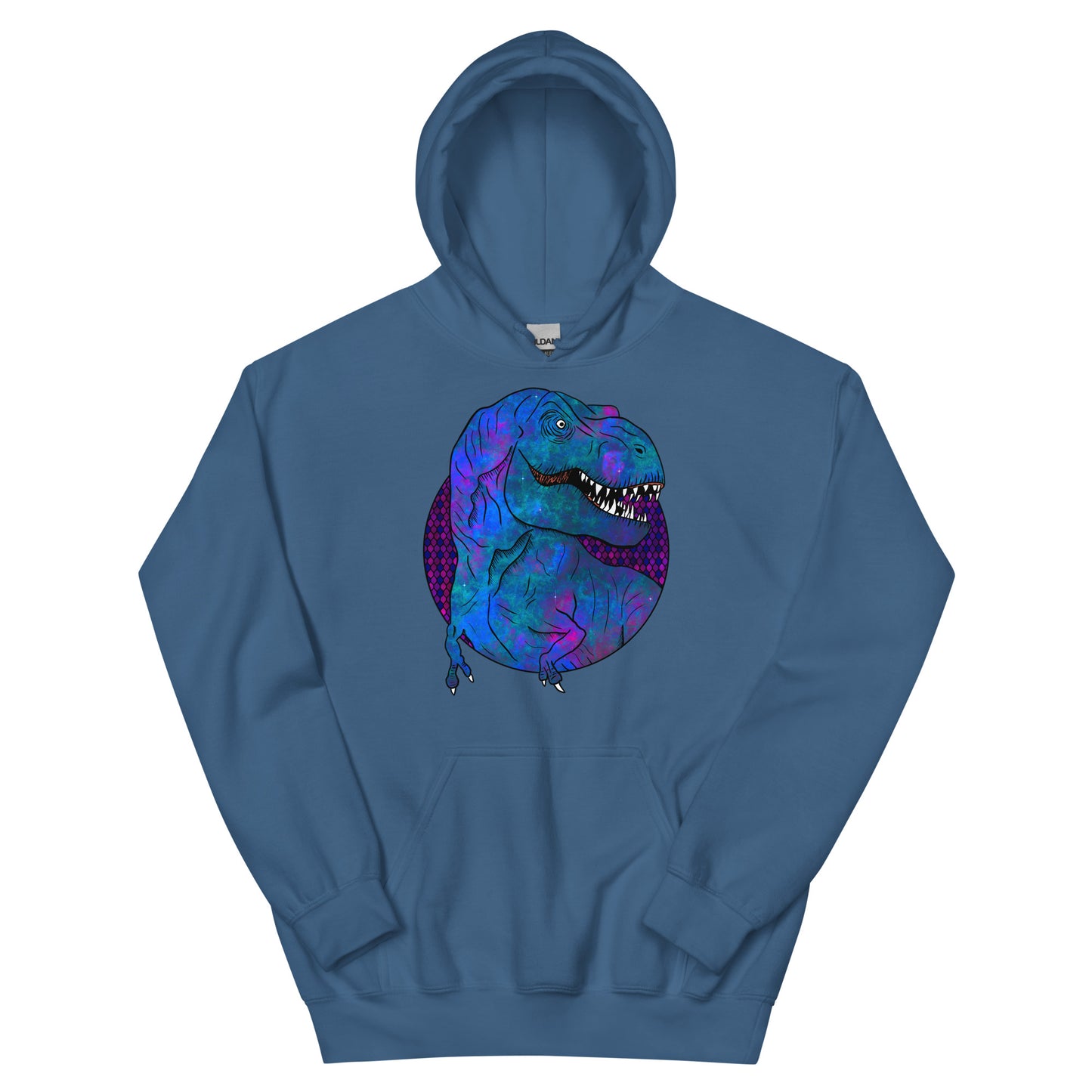 Blue/Purple Trex Unisex Hoodie