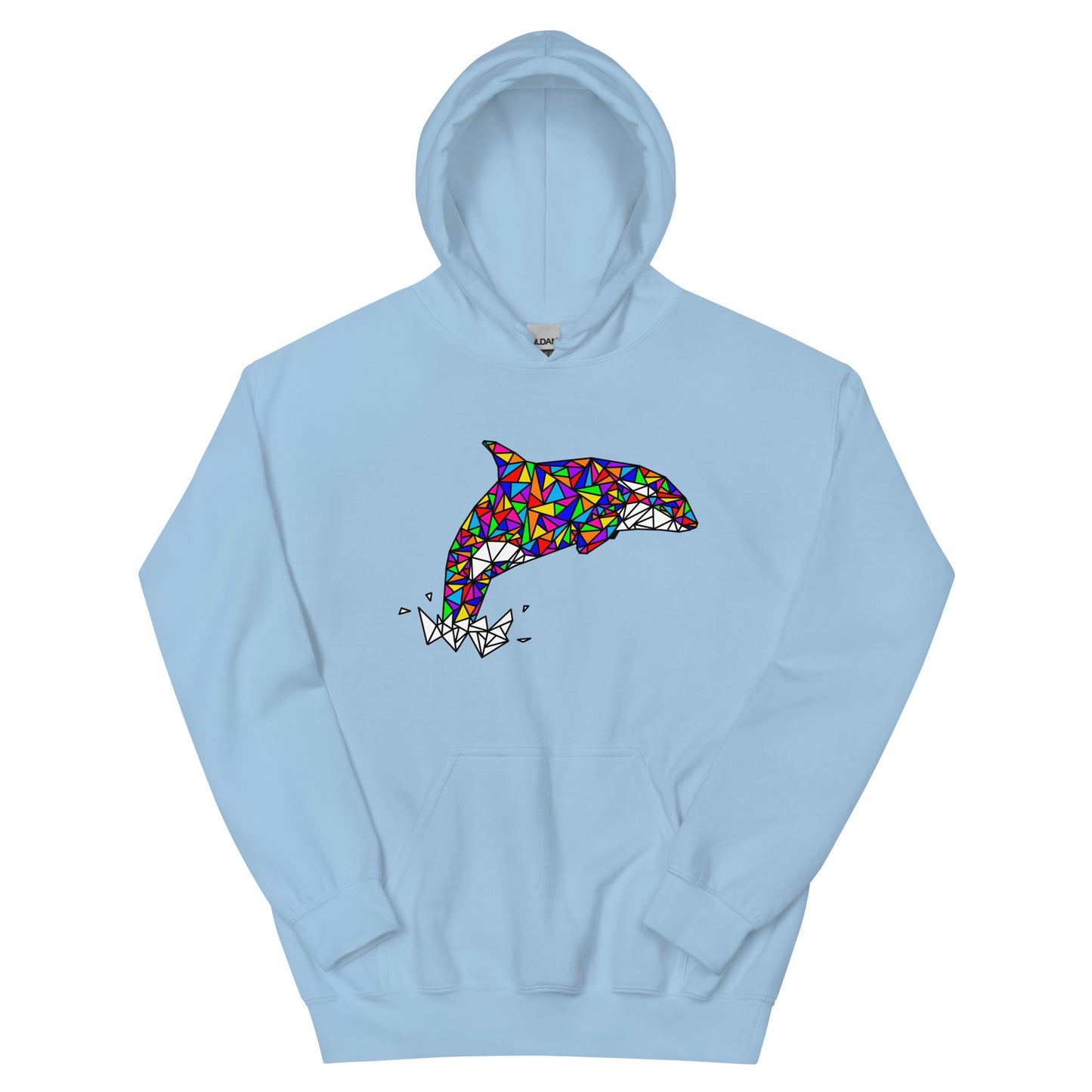 Rainbow Orca Unisex Hoodie