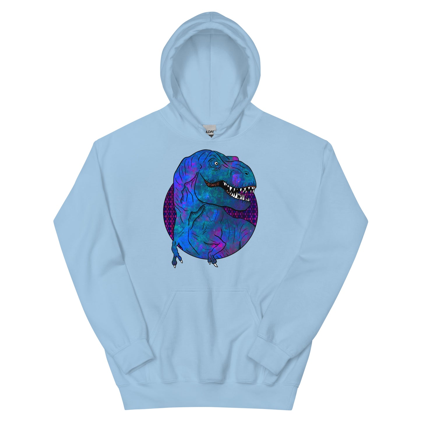 Blue/Purple Trex Unisex Hoodie