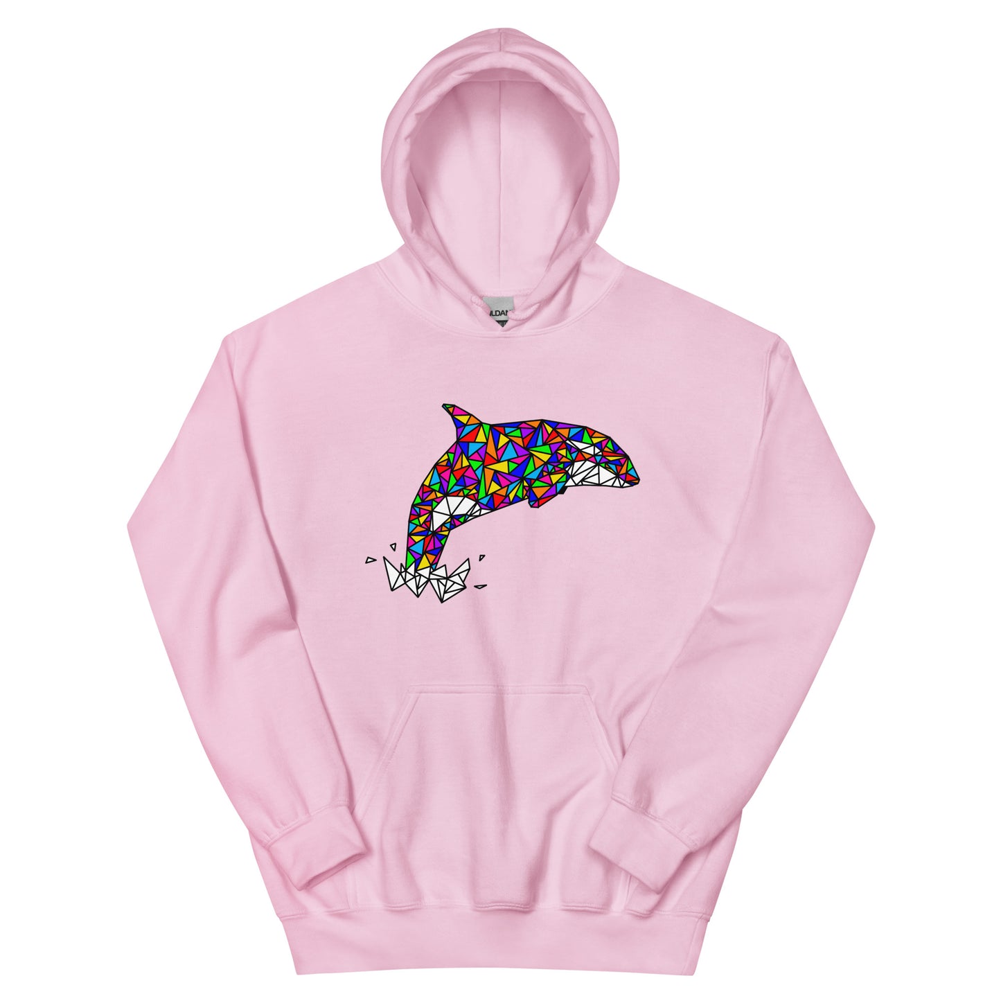 Rainbow Orca Unisex Hoodie
