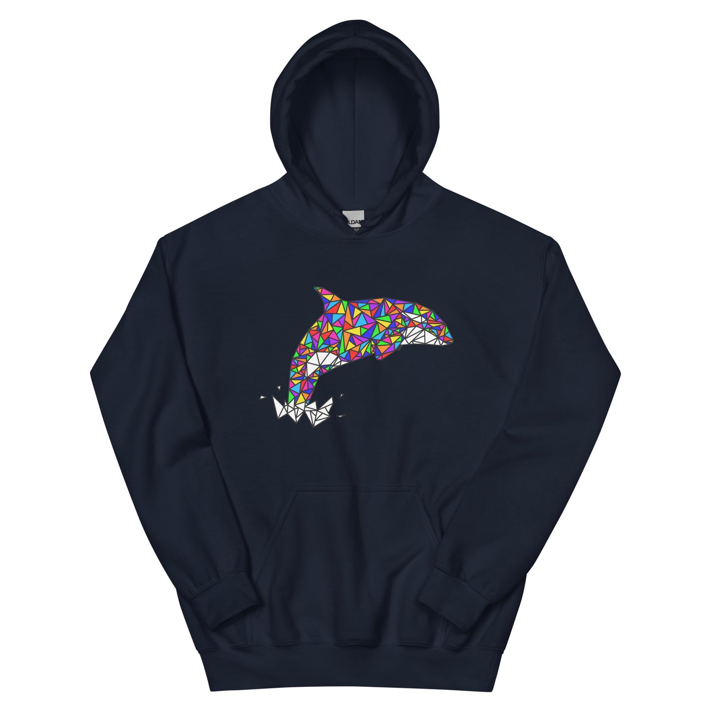 Rainbow Orca Unisex Hoodie