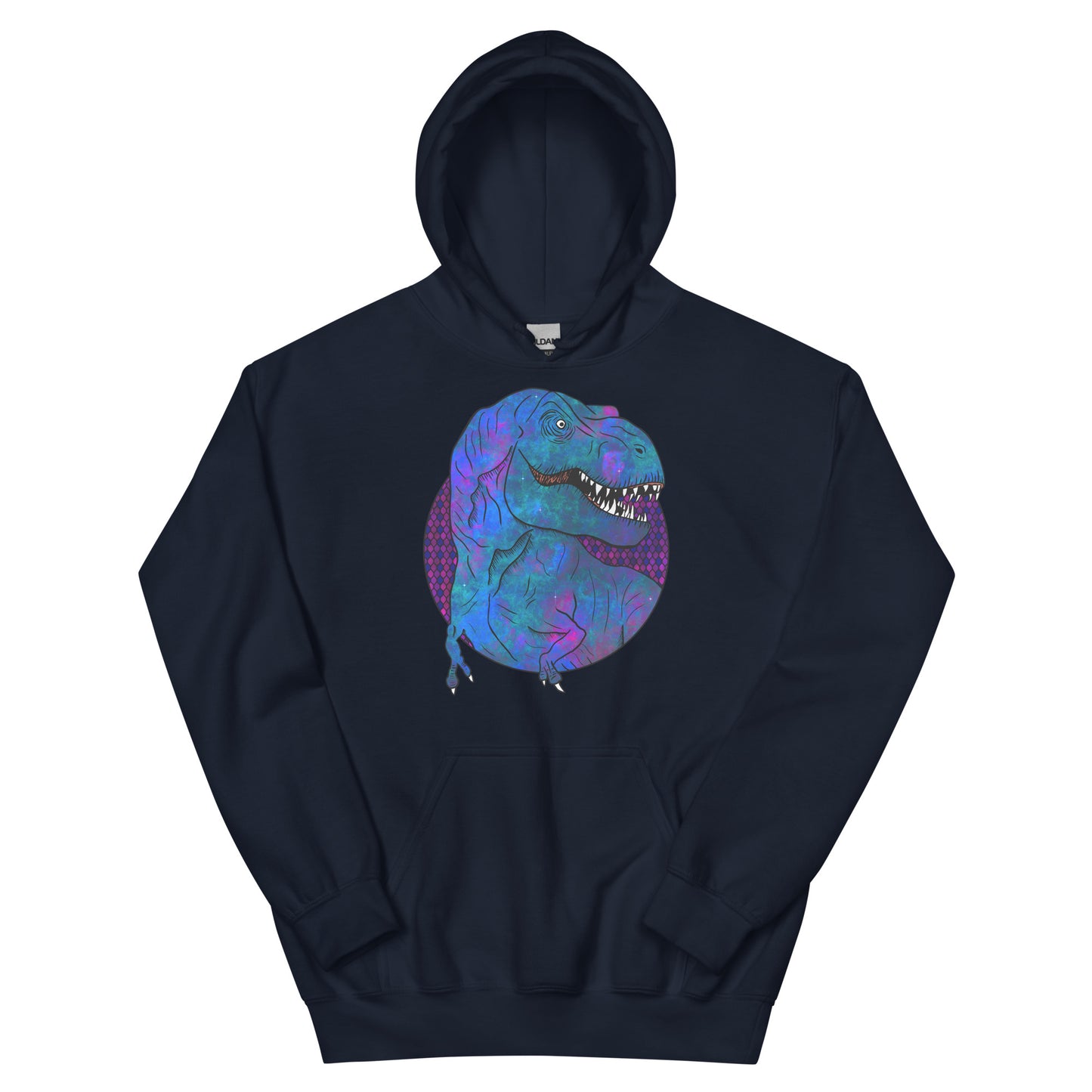 Blue/Purple Trex Unisex Hoodie