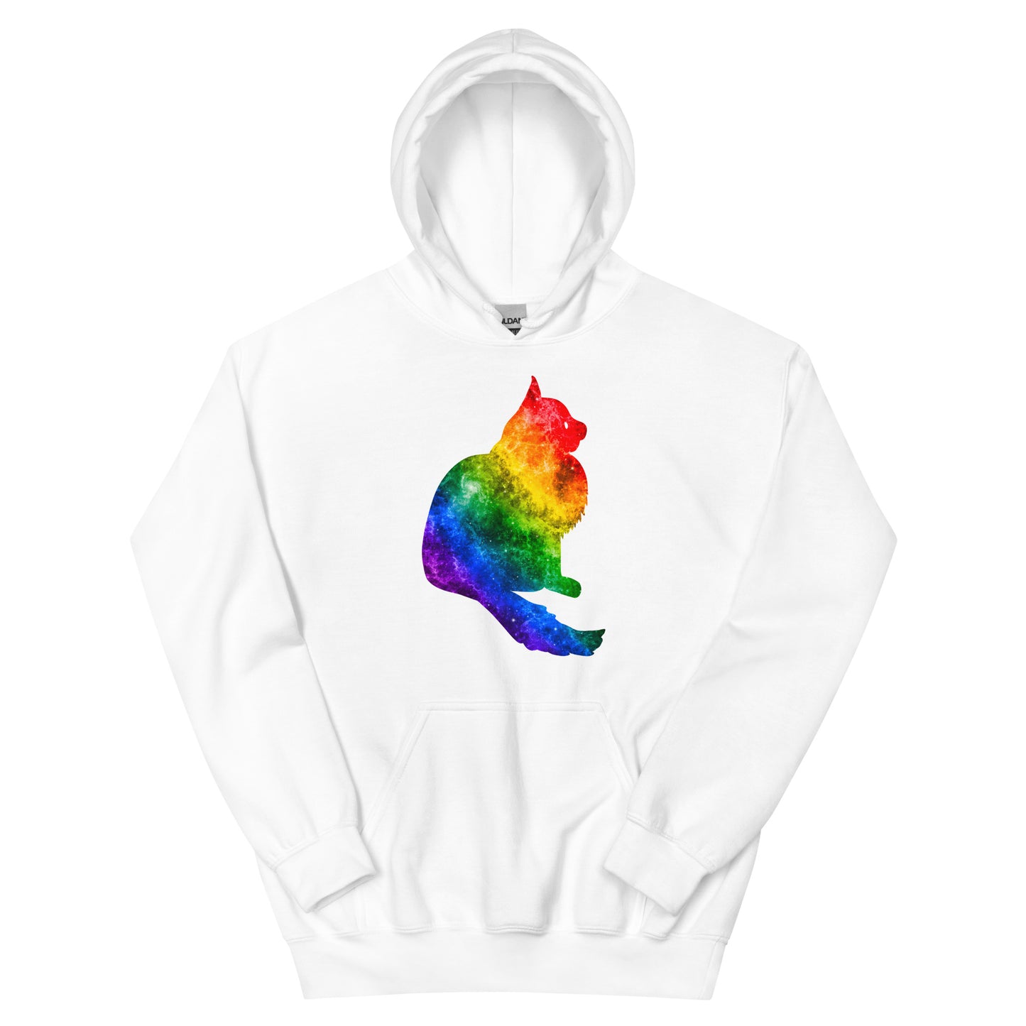 Rainbow Bridge Cat Unisex Hoodie