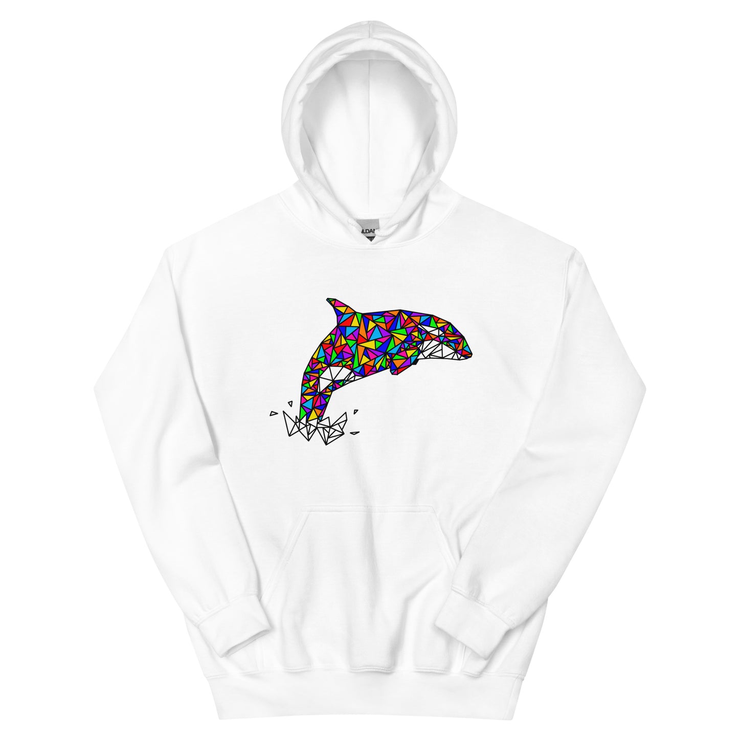 Rainbow Orca Unisex Hoodie