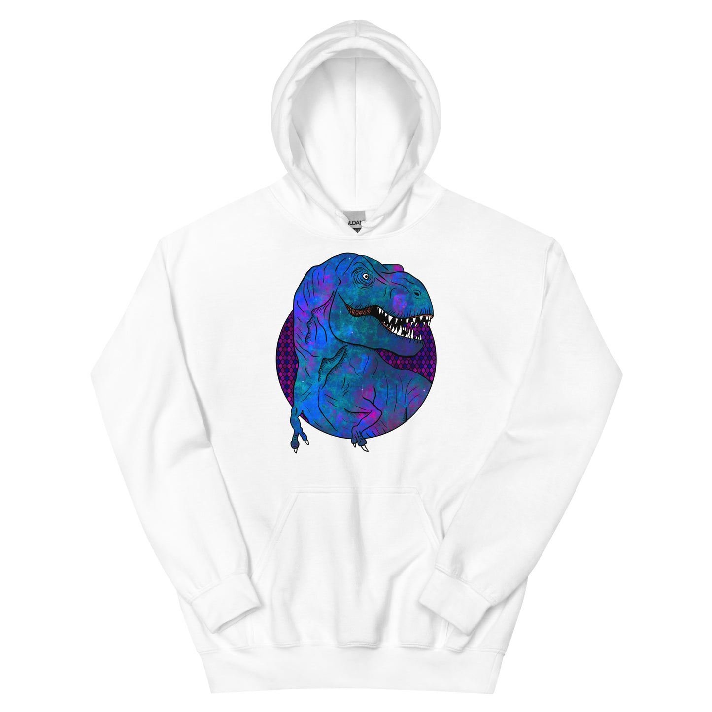 Blue/Purple Trex Unisex Hoodie