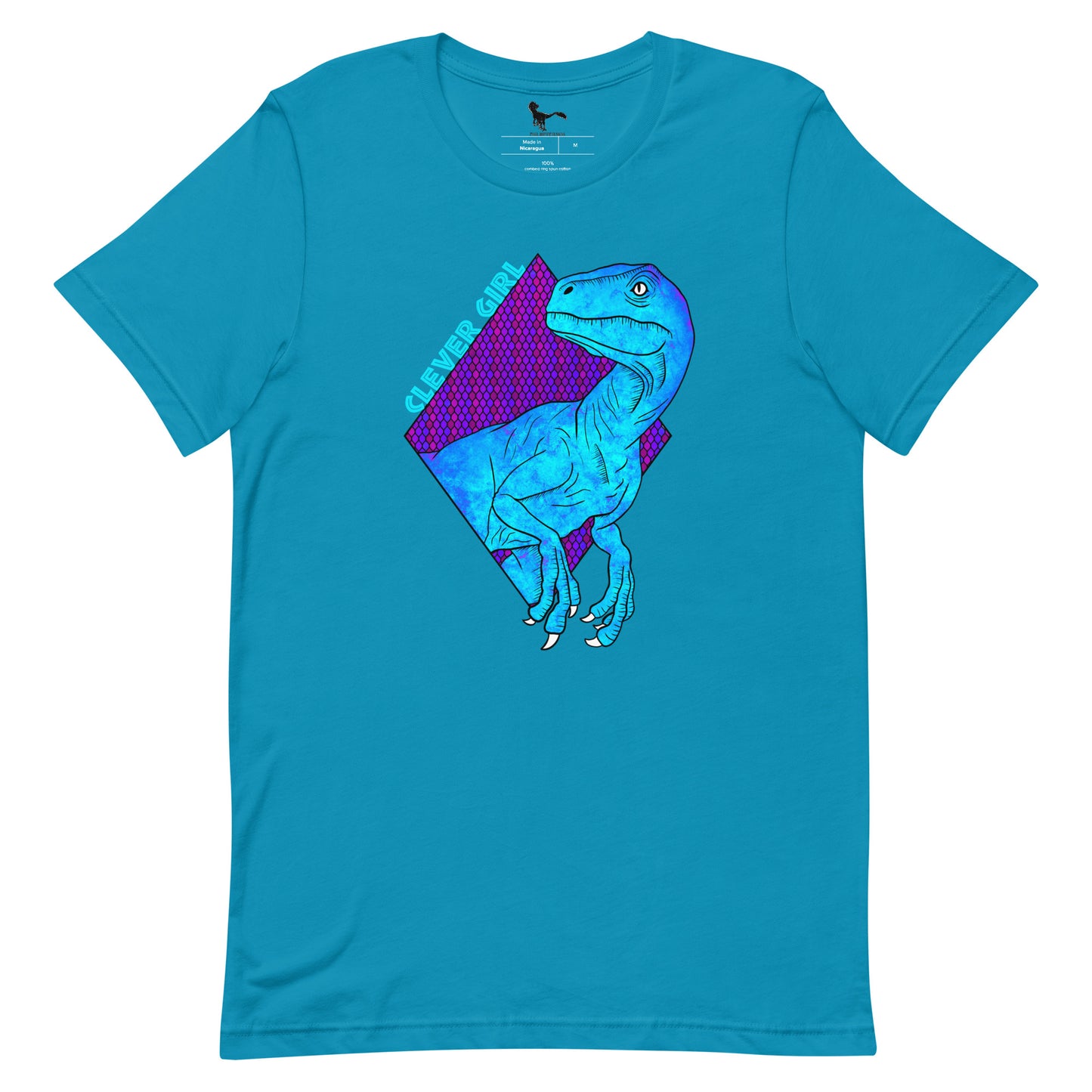 Blue Clever Girl Unisex T-Shirt