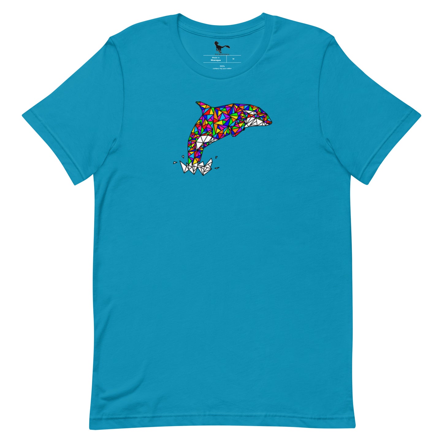 Rainbow Orca Unisex T-Shirt