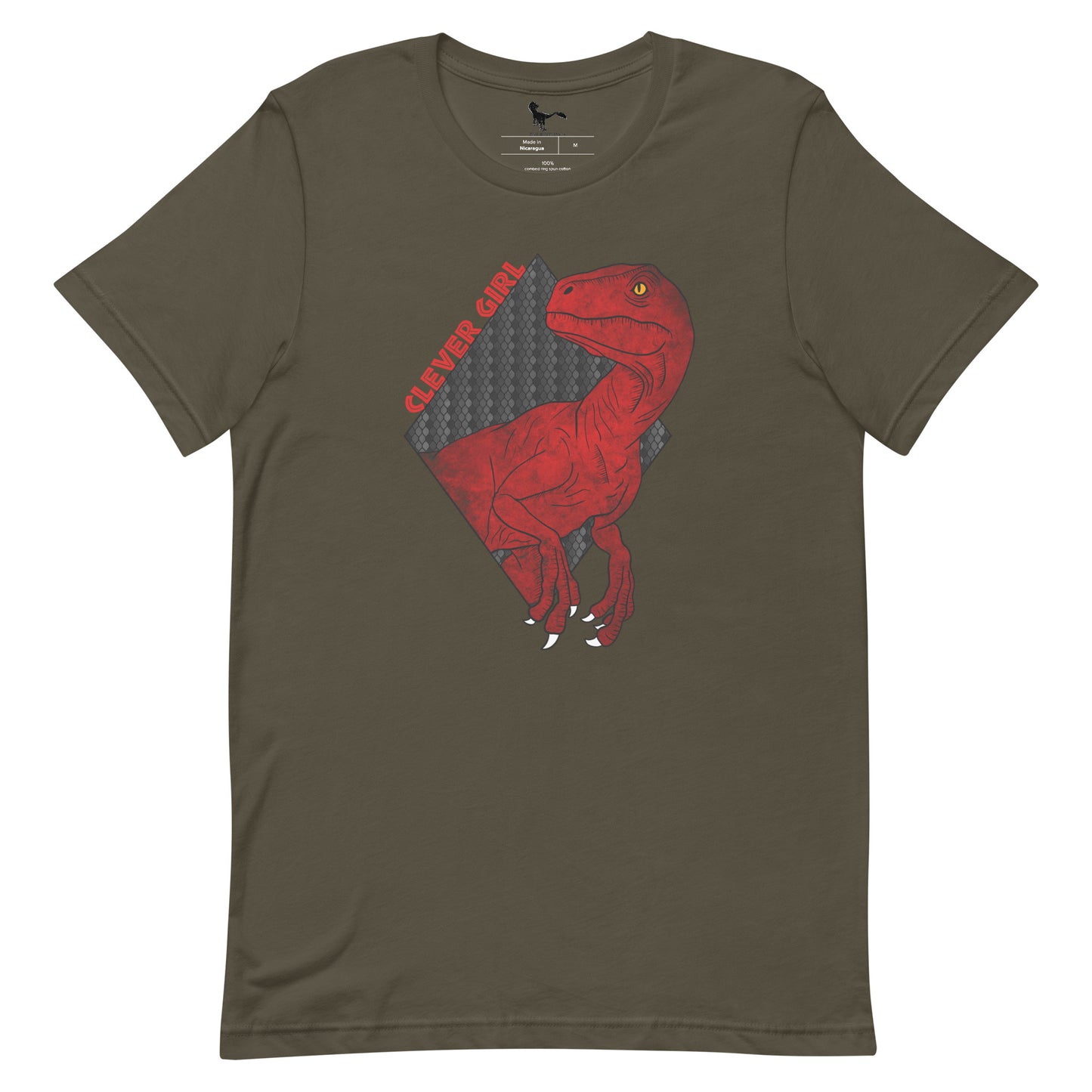 Red Clever Girl Unisex T-Shirt