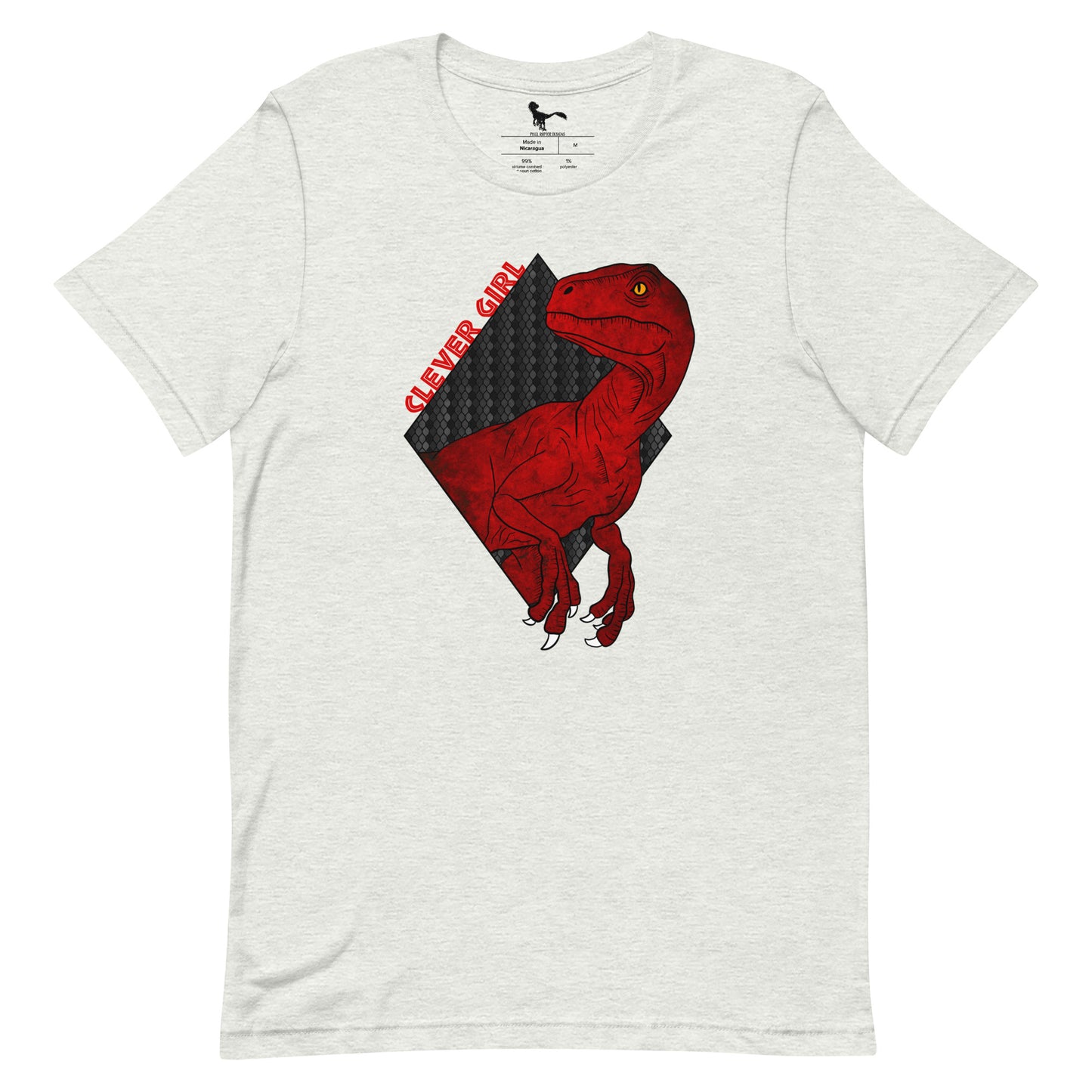 Red Clever Girl Unisex T-Shirt