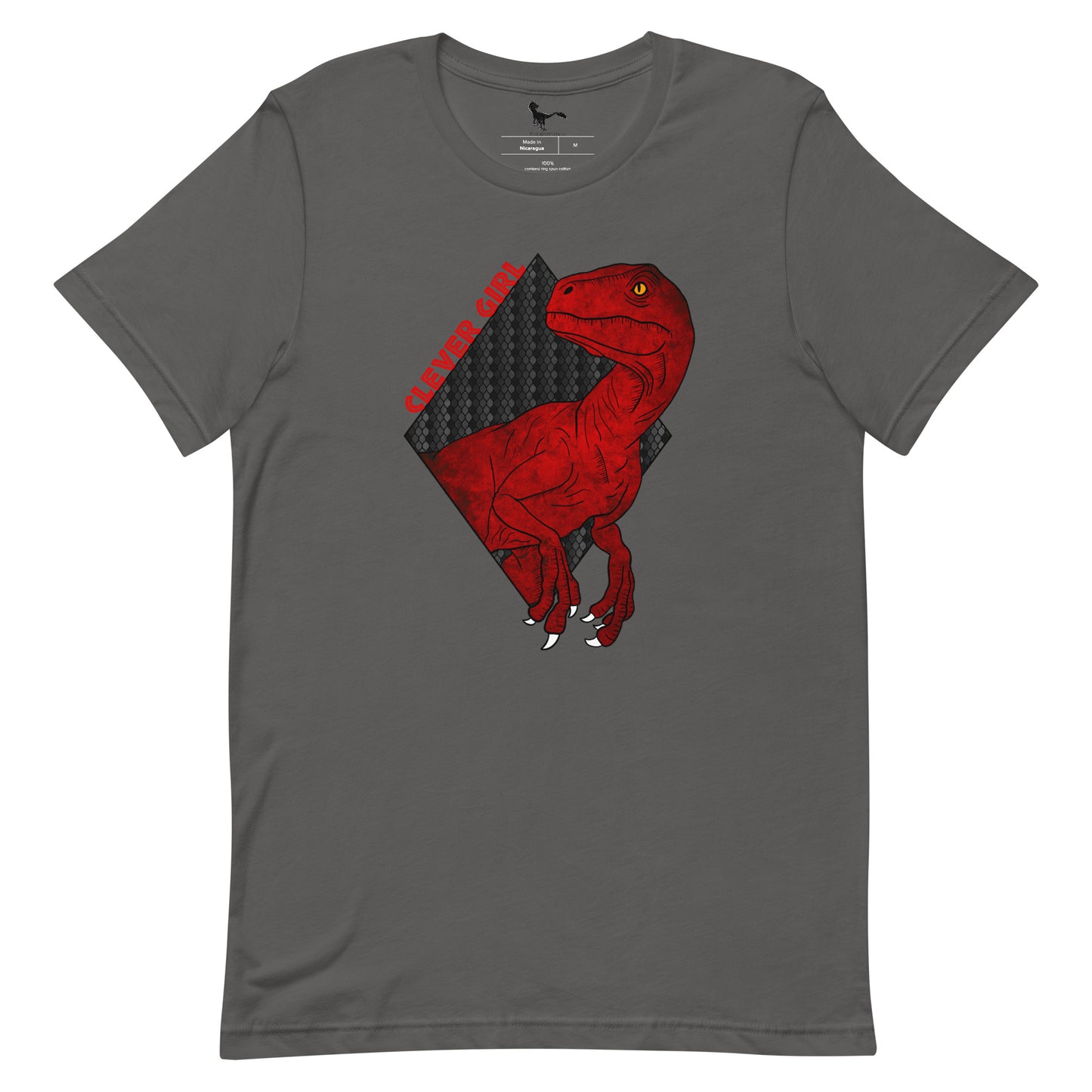 Red Clever Girl Unisex T-Shirt
