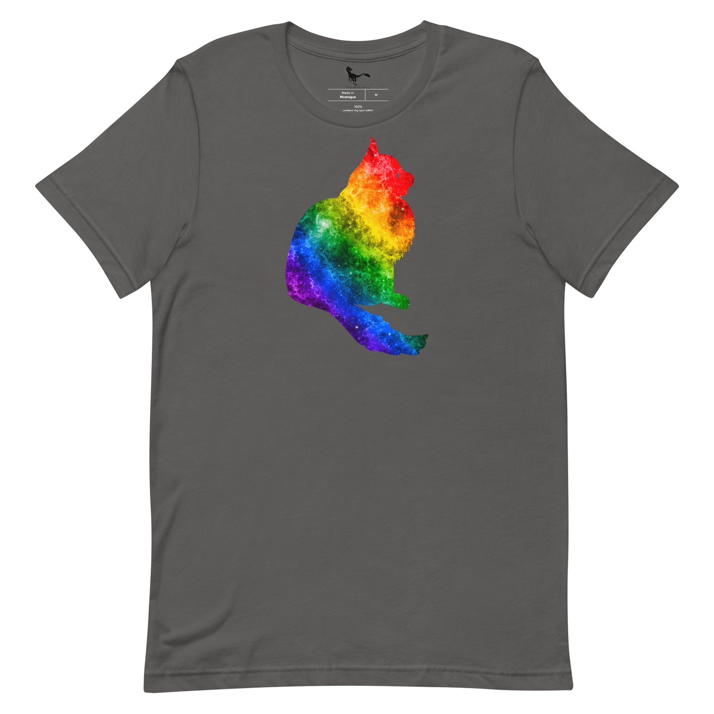 Rainbow Bridge Cat Unisex T-Shirt