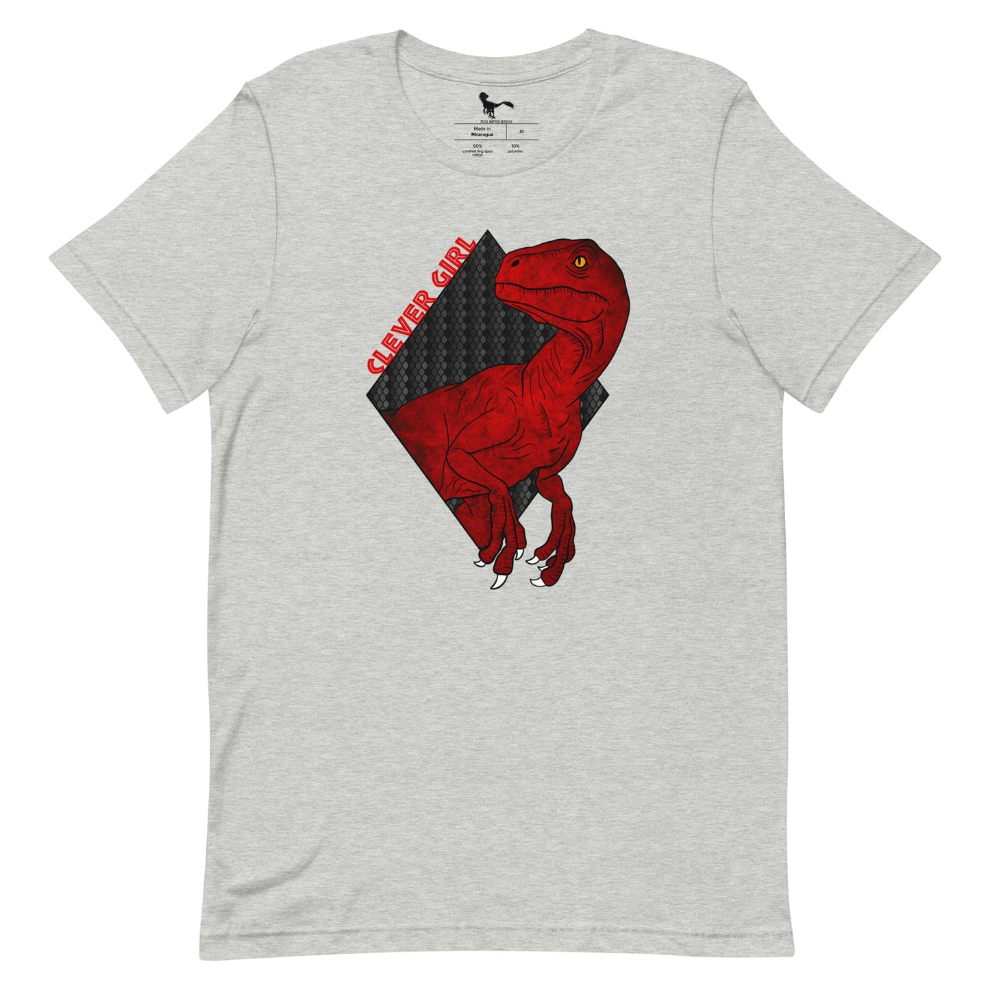 Red Clever Girl Unisex T-Shirt