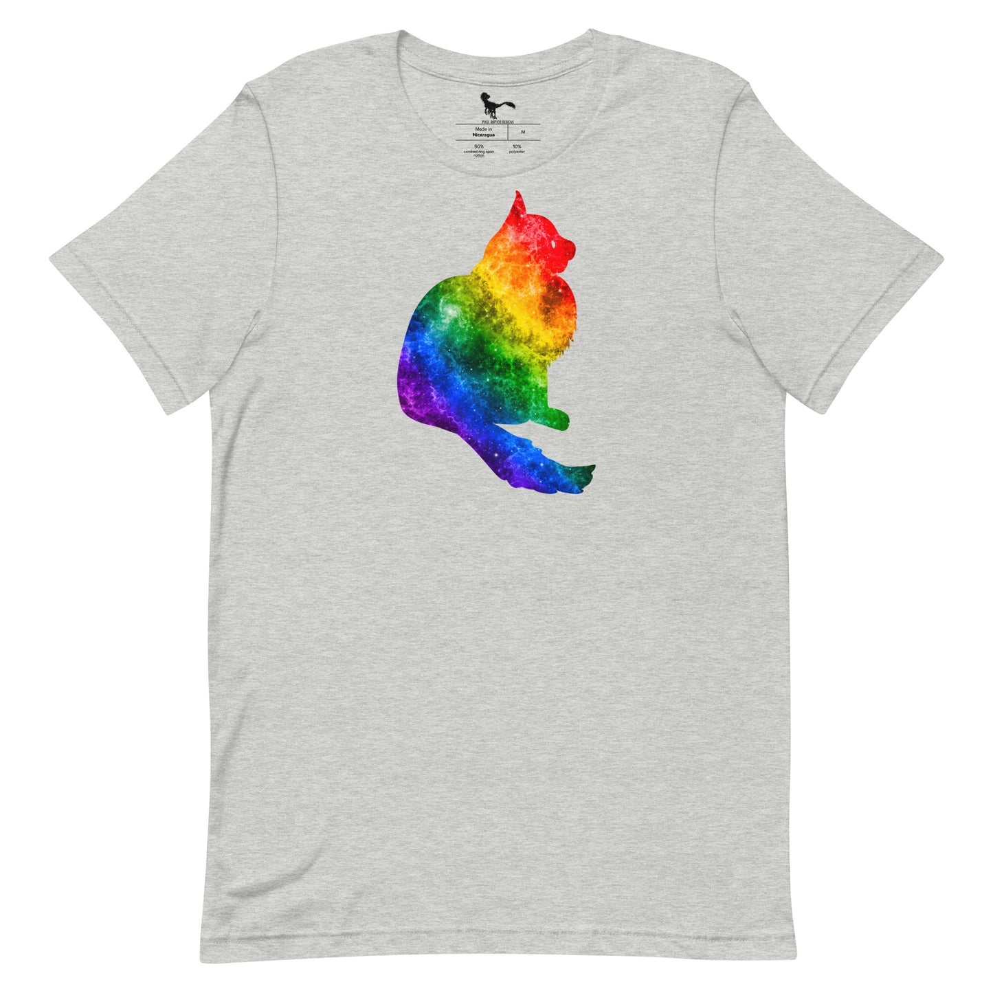Rainbow Bridge Cat Unisex T-Shirt