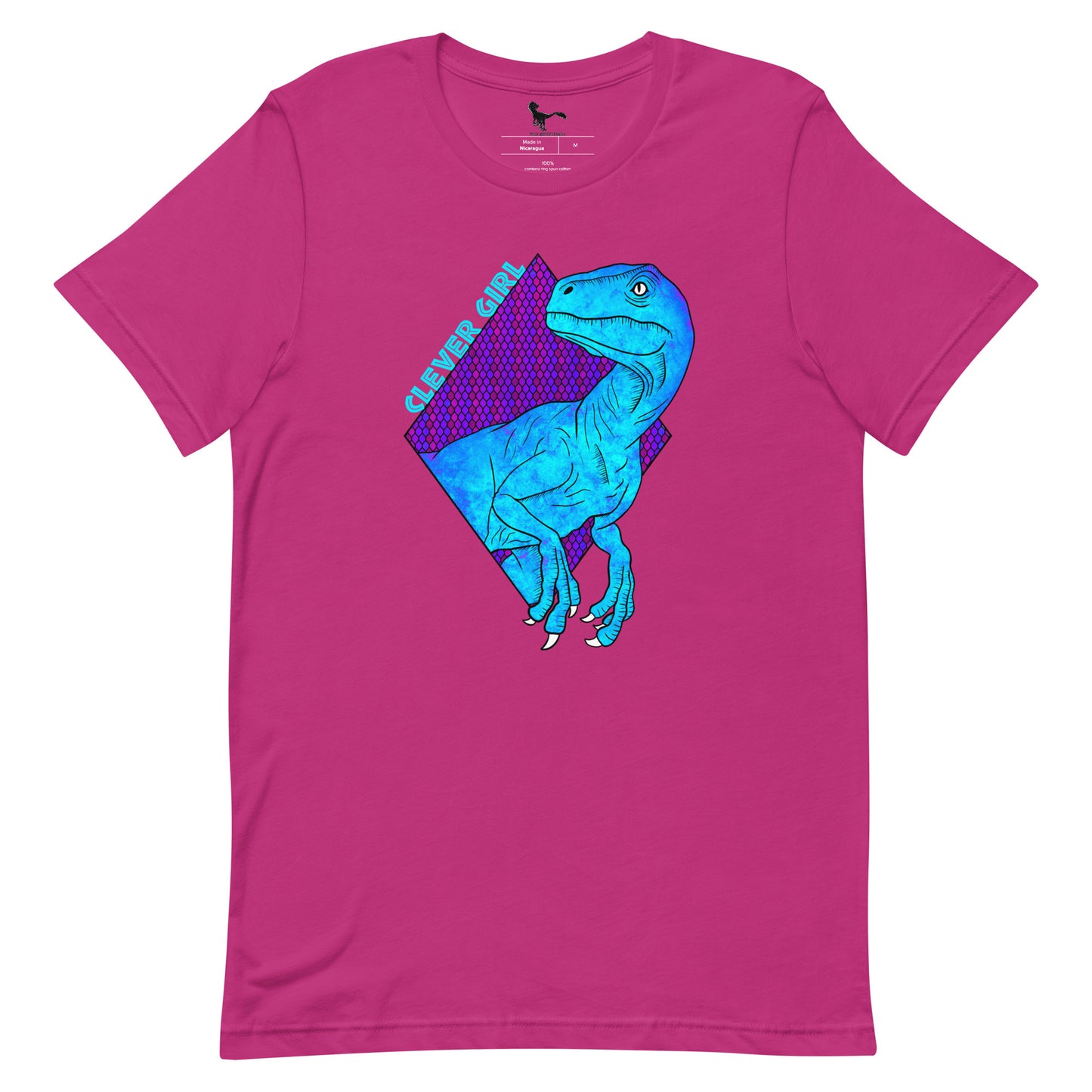 Blue Clever Girl Unisex T-Shirt