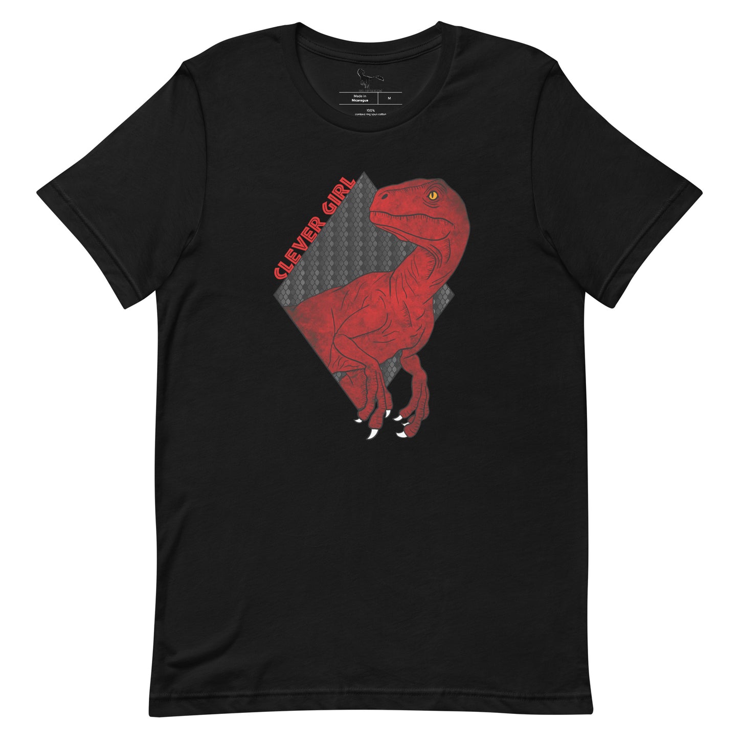 Red Clever Girl Unisex T-Shirt