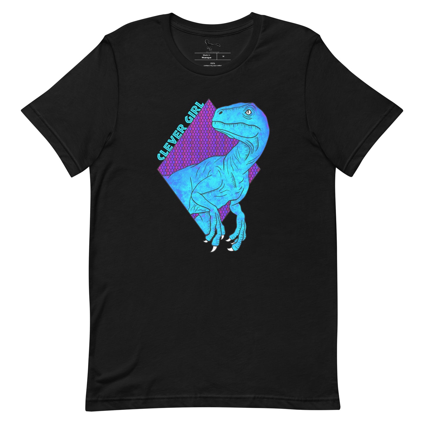 Blue Clever Girl Unisex T-Shirt
