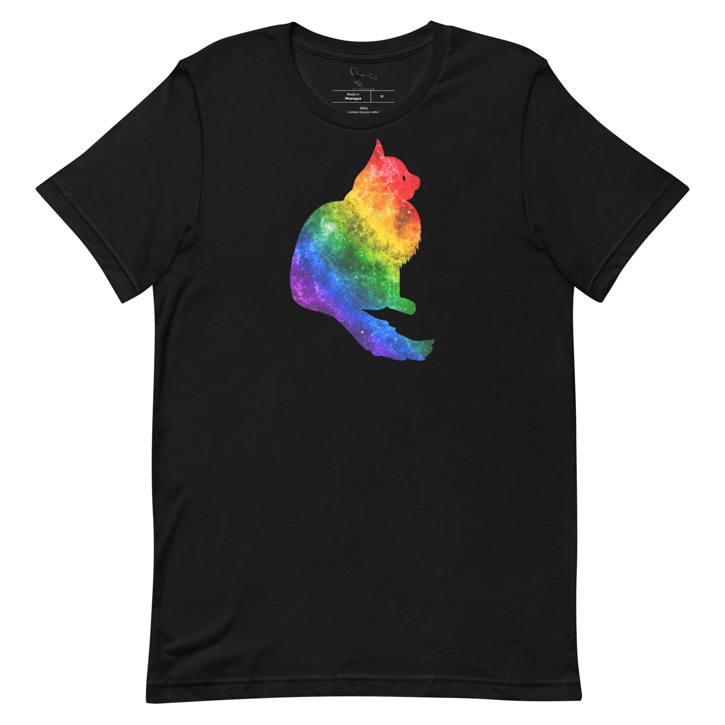 Rainbow Bridge Cat Unisex T-Shirt