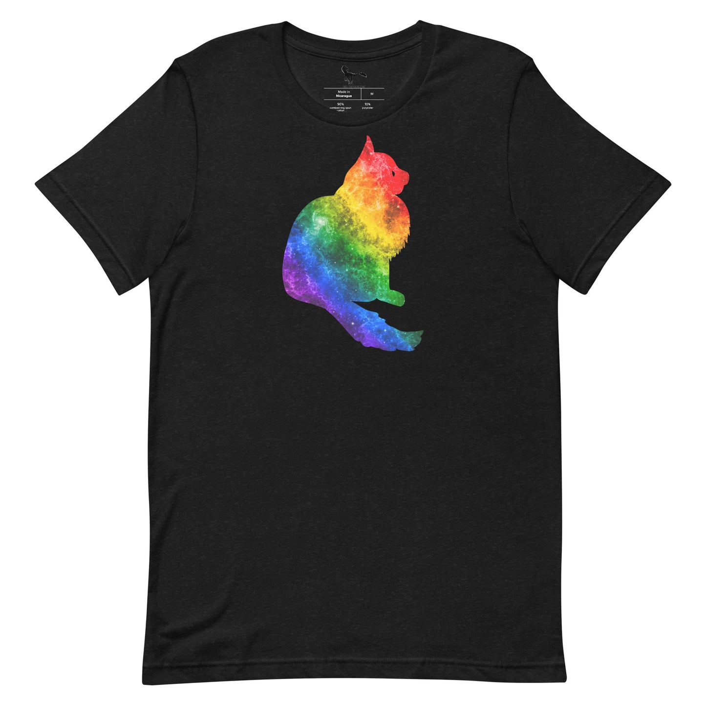 Rainbow Bridge Cat Unisex T-Shirt