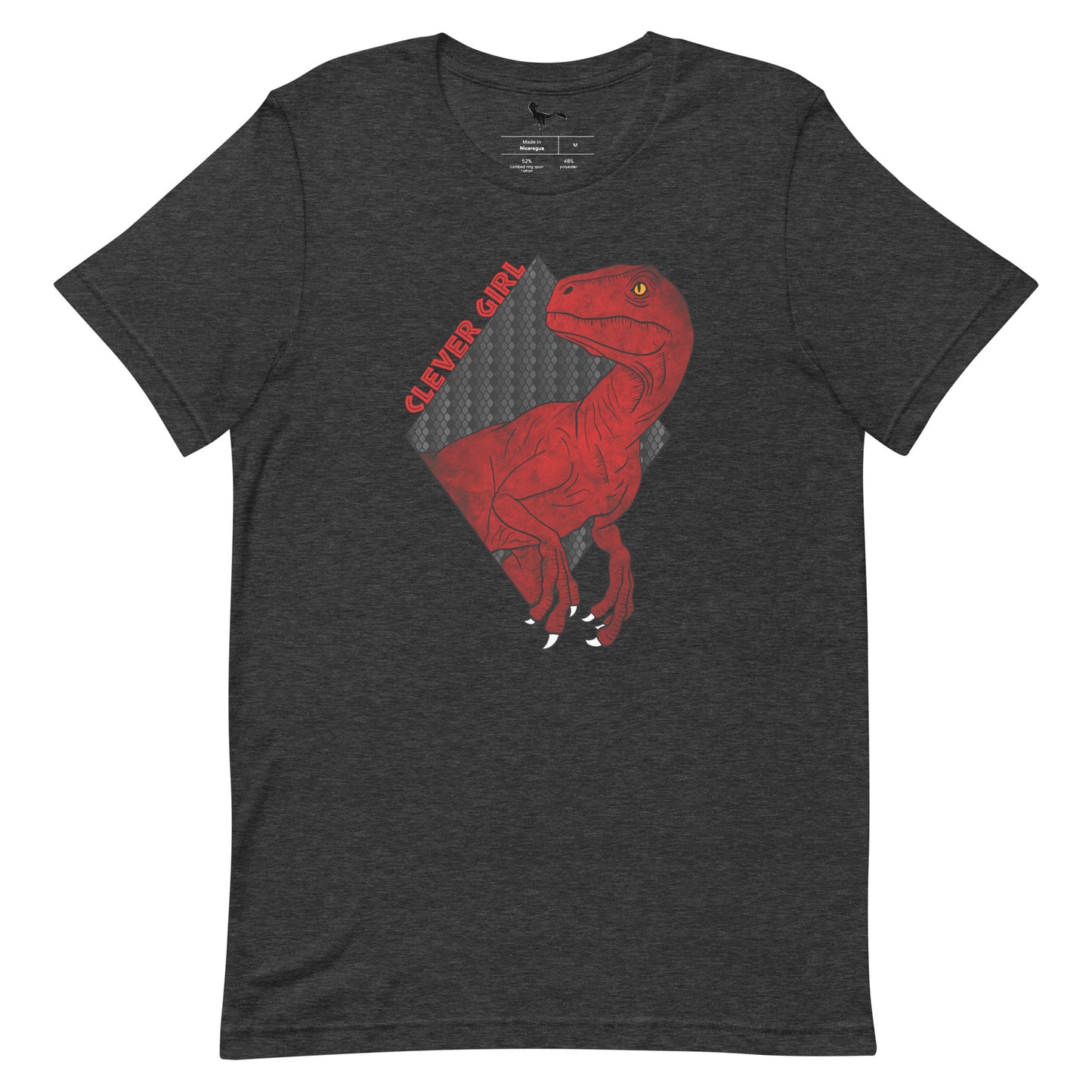 Red Clever Girl Unisex T-Shirt