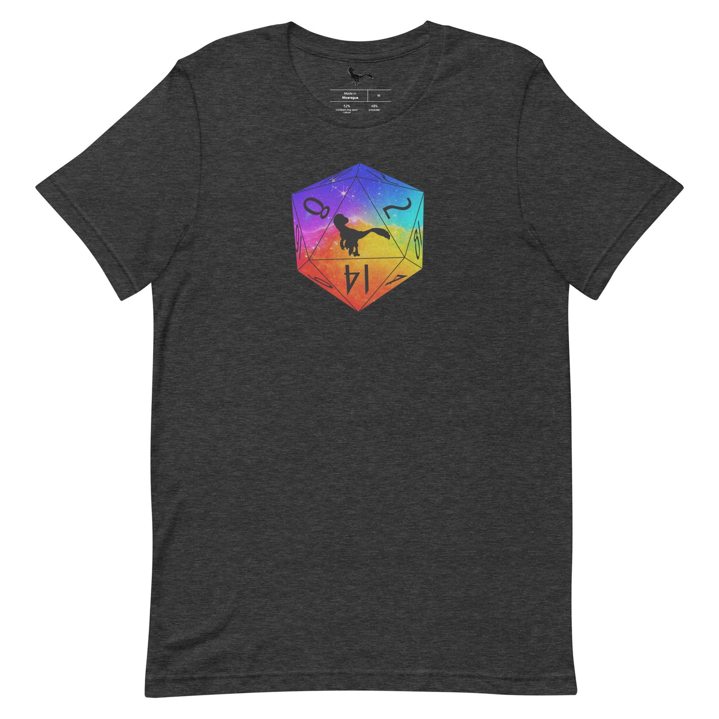 Pixel Raptor Dice Unisex T-Shirt