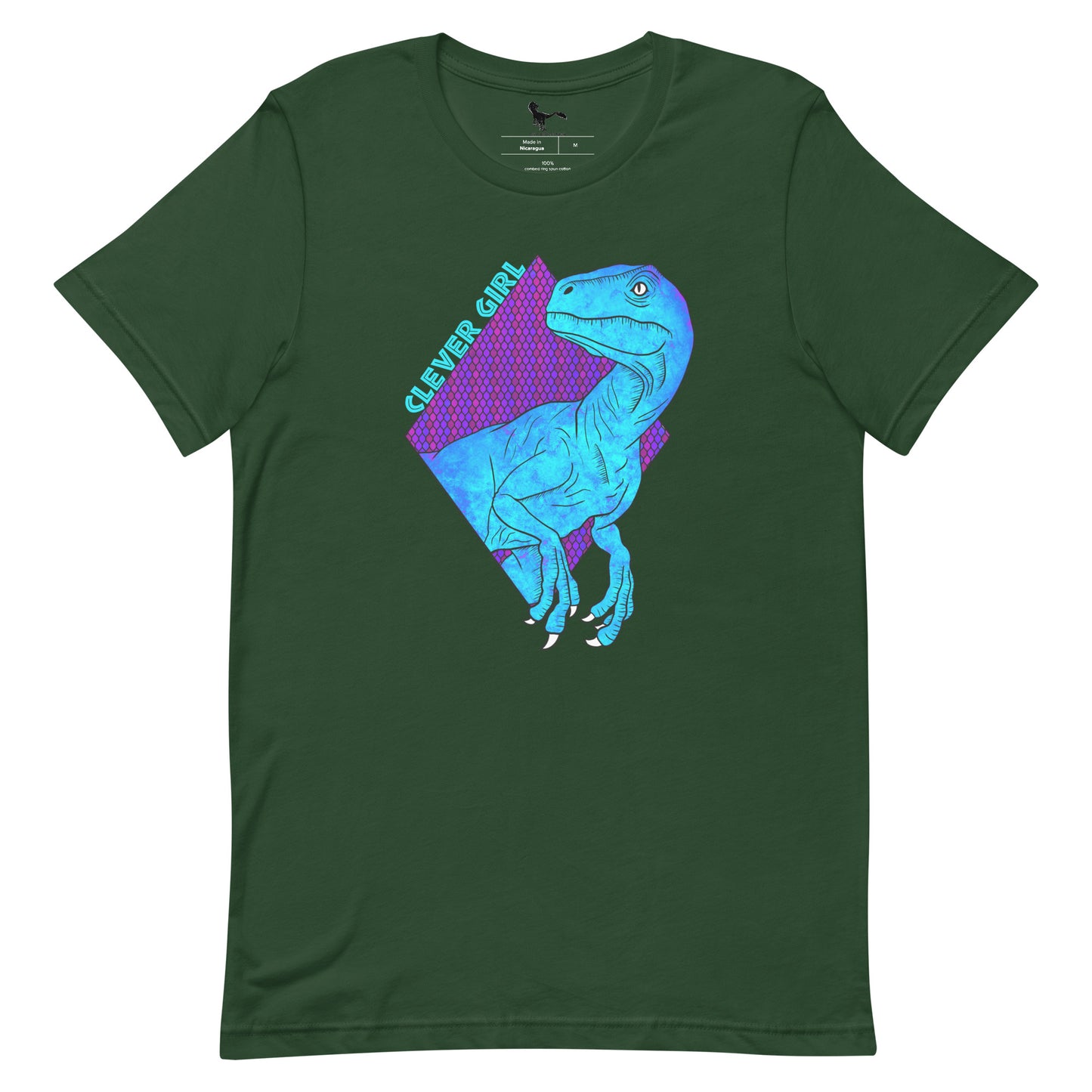 Blue Clever Girl Unisex T-Shirt