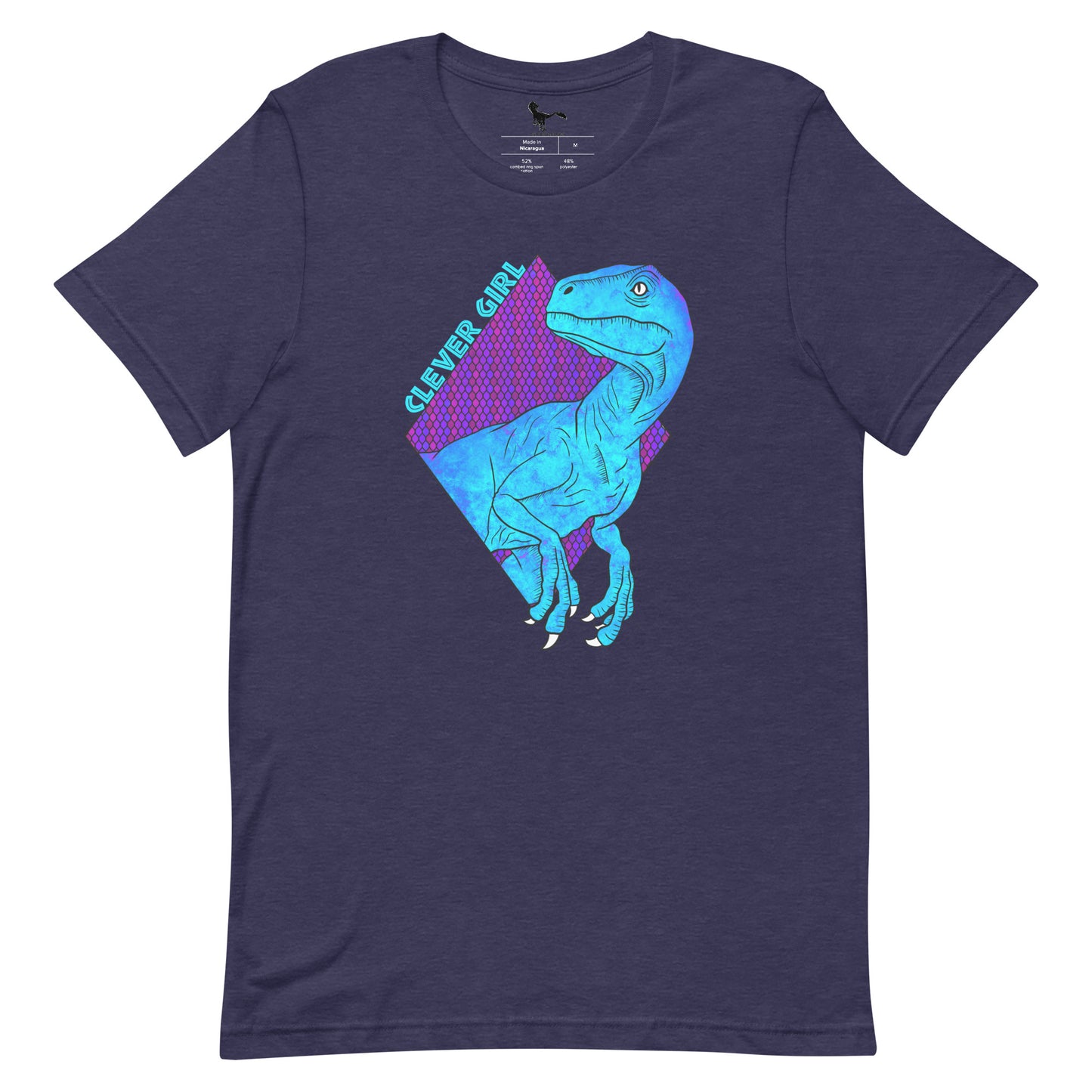 Blue Clever Girl Unisex T-Shirt
